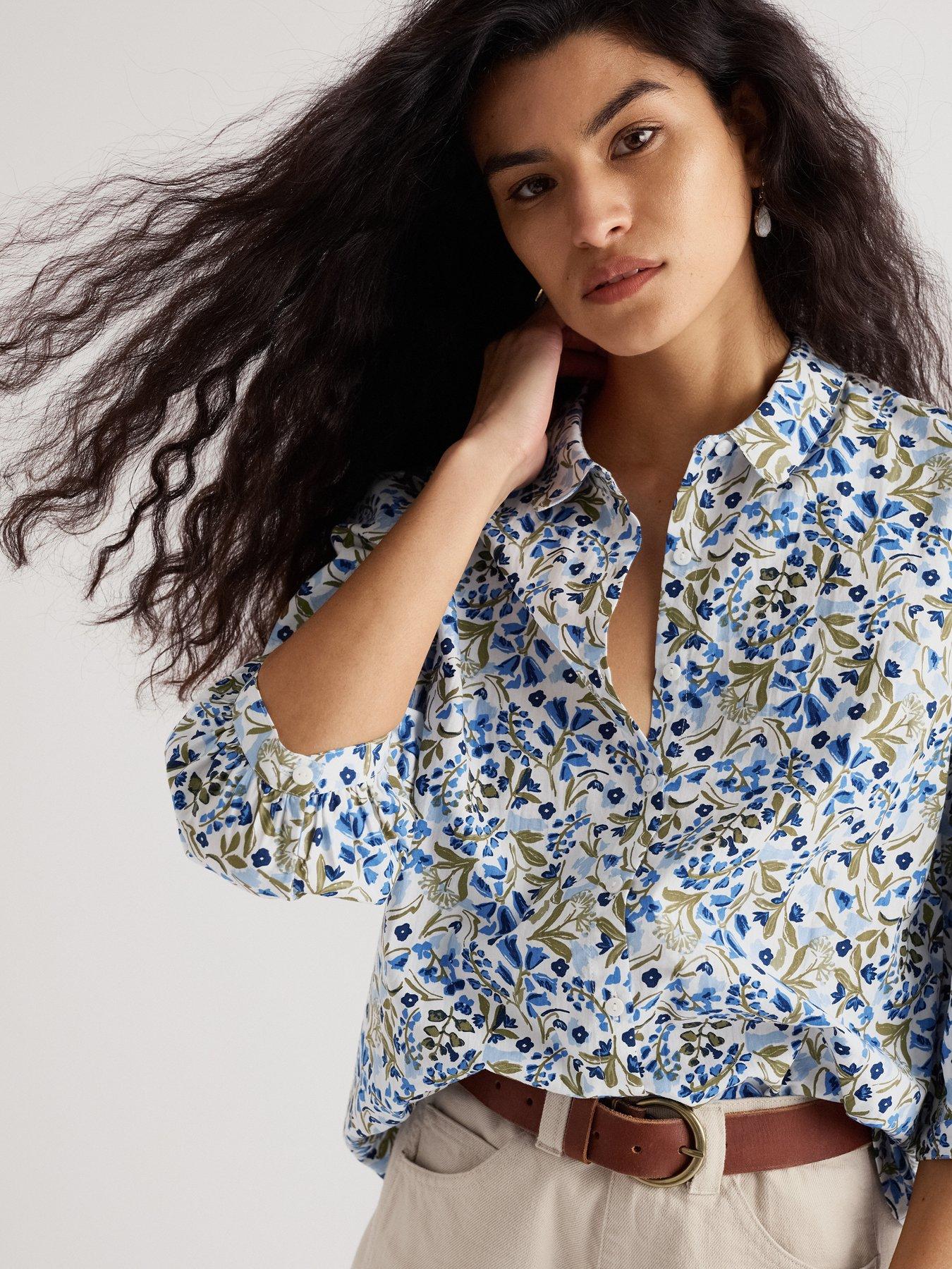 Image 1 of 5 of Seasalt Cornwall Hope Cottage Blouse