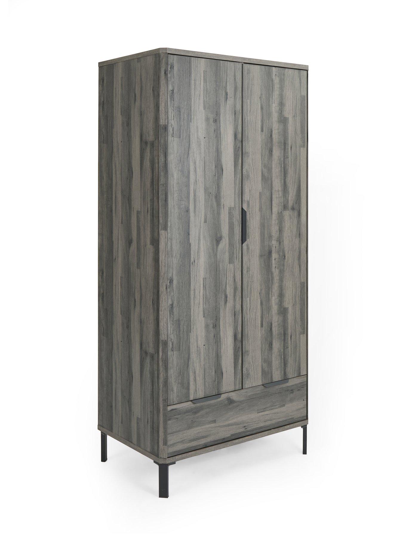 very-home-harlem-2-door-wardrobe-black-oaknbsp--fscreg-certifiedoutfit