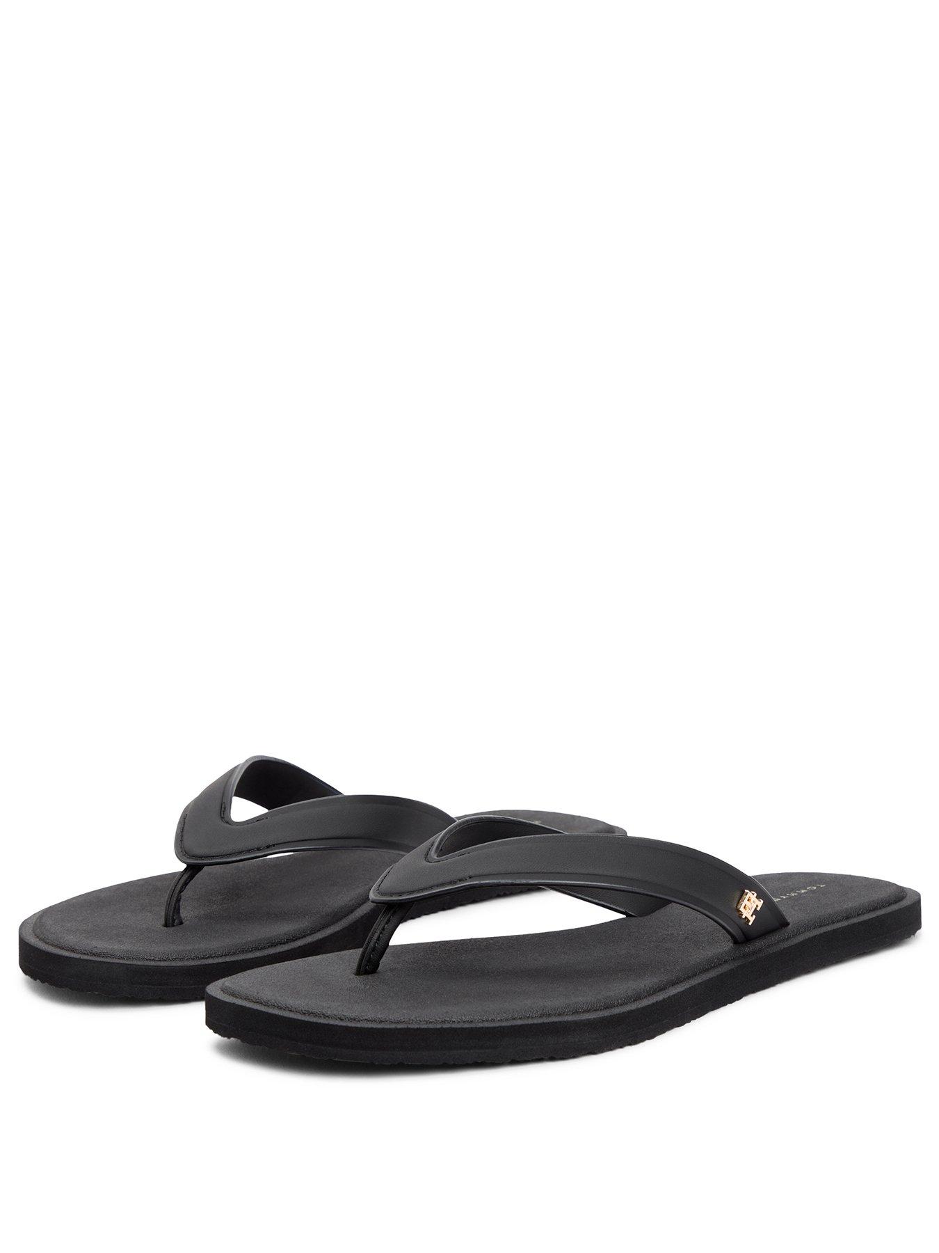 tommy-hilfiger-scandi-premium-summer-sandal-blackstillFront