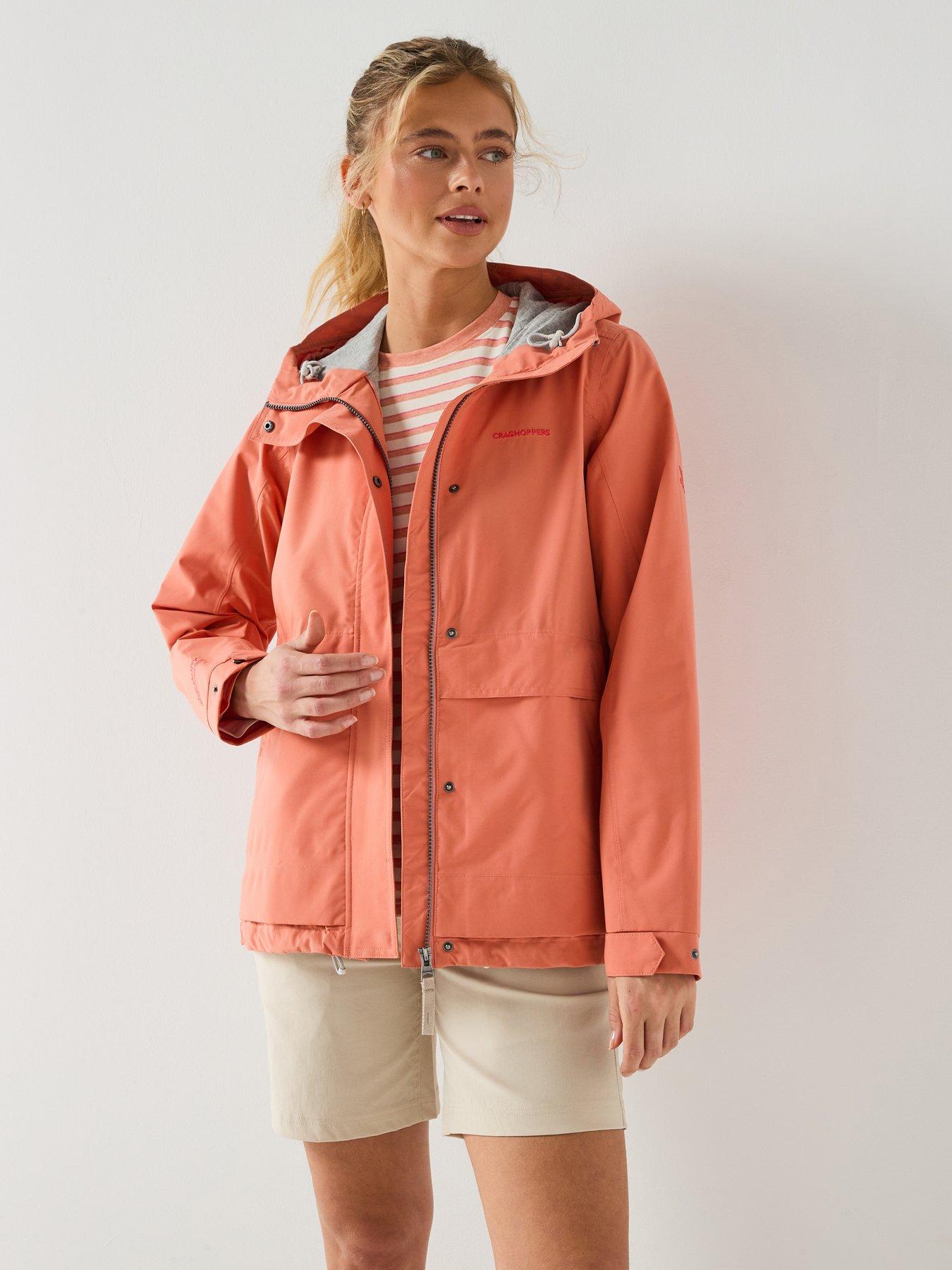 Craghoppers Womens National Trust Cinquefoil Jacket - Apricot Orange