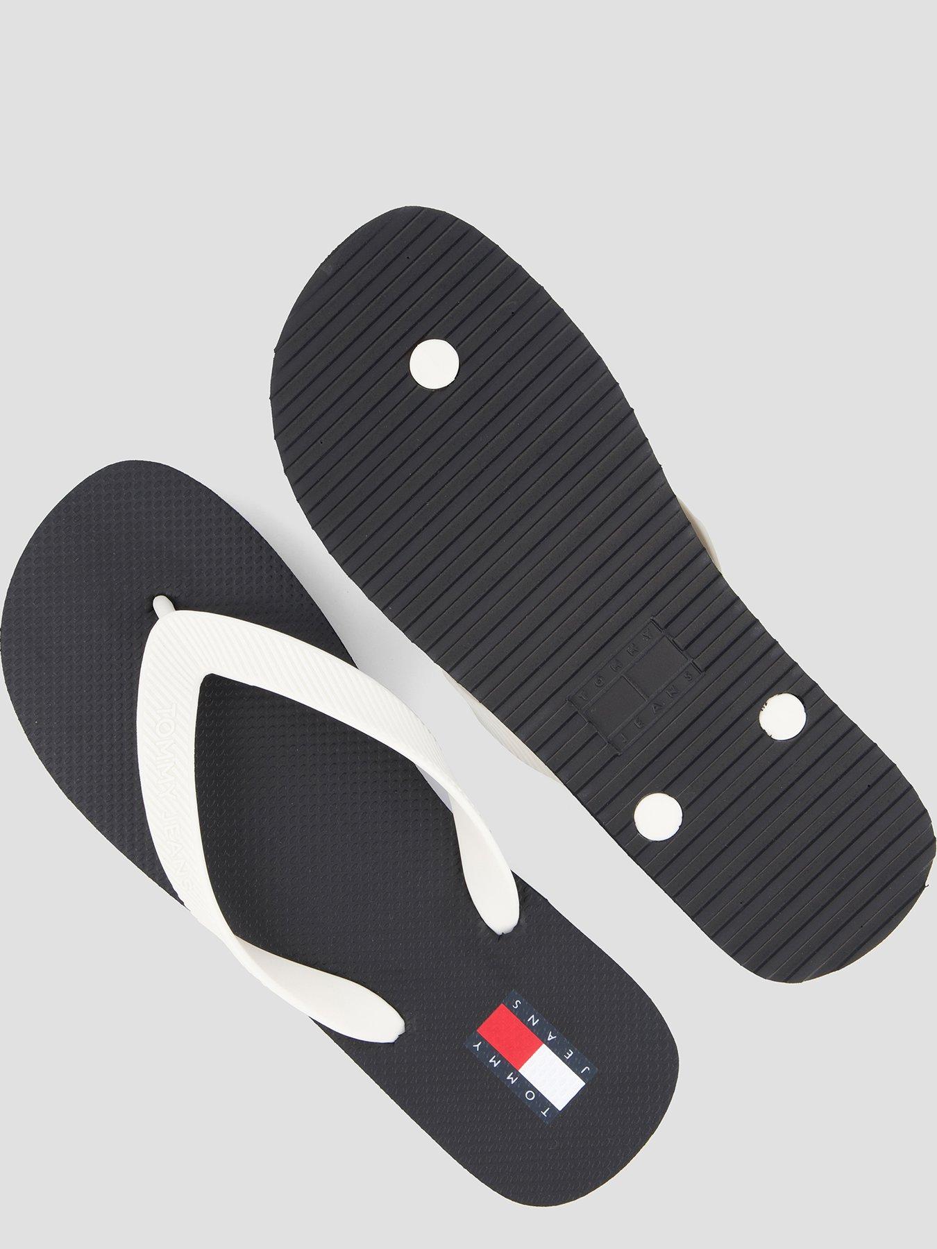Image 3 of 6 of Tommy Jeans Tjw Logo Summer Sandal - Black