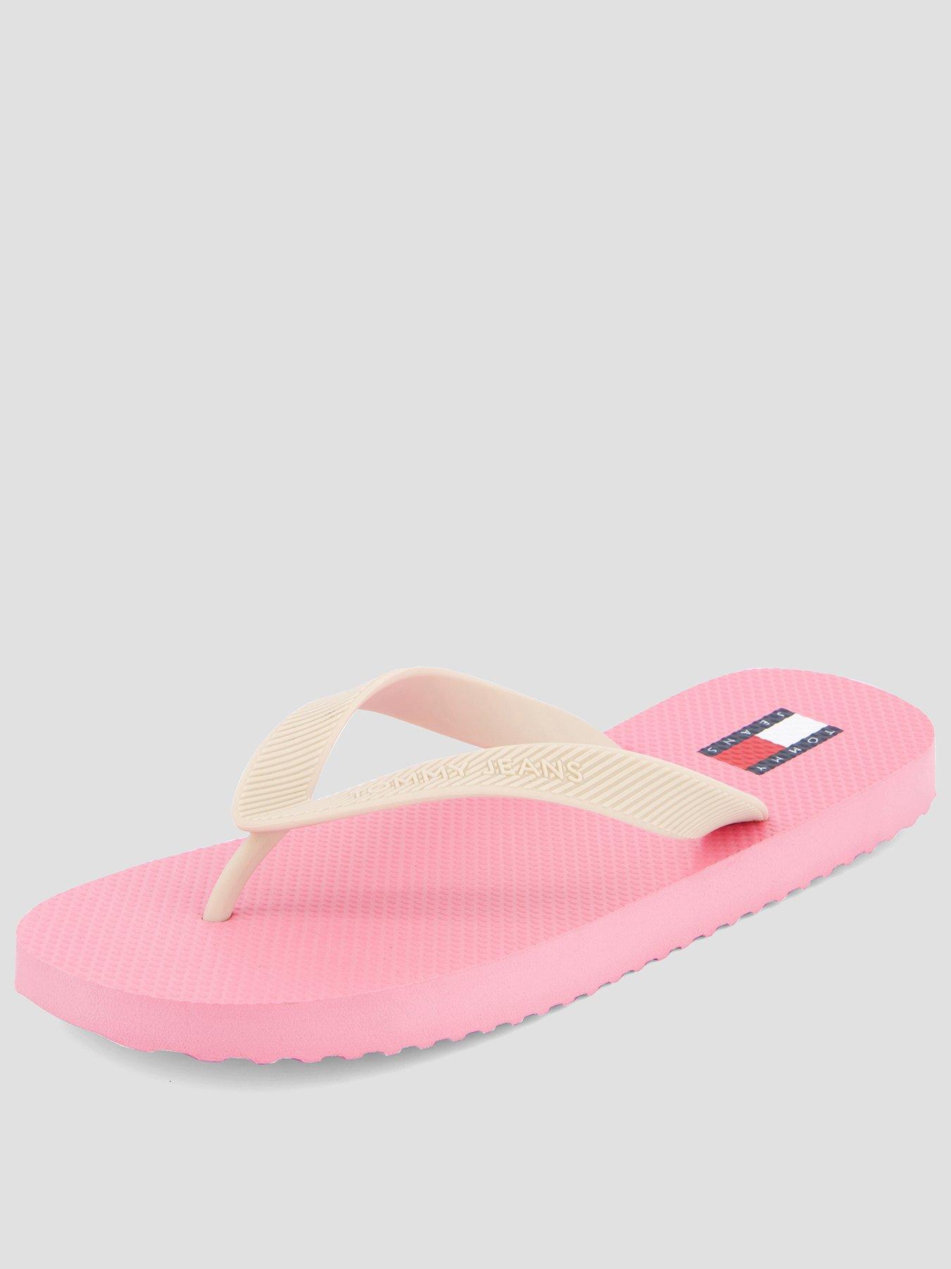 Tommy Jeans Logo Summer Sandals - Pink