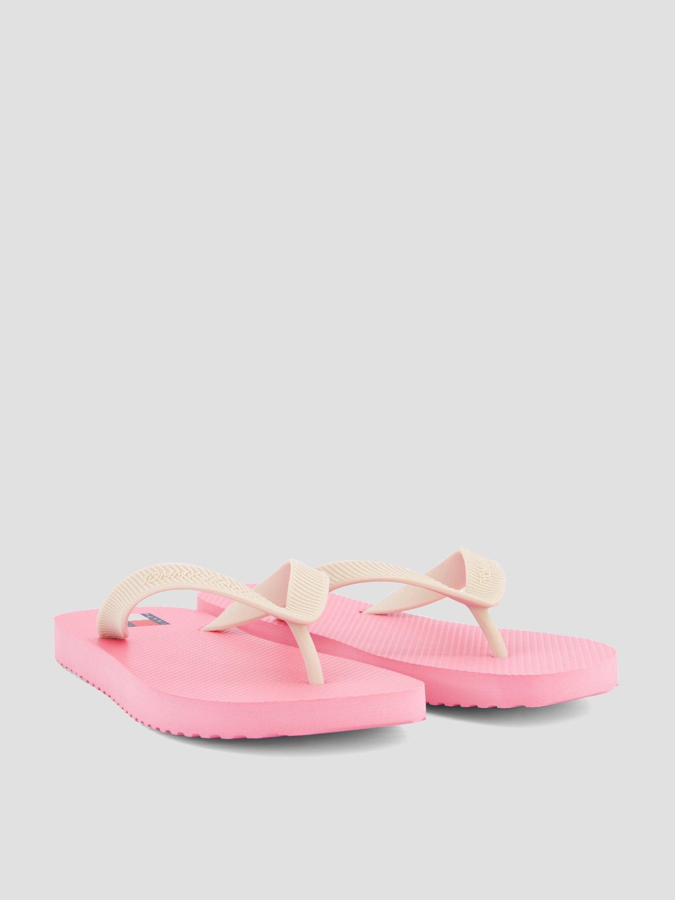 Image 6 of 7 of Tommy Jeans Logo Summer Sandals - Pink