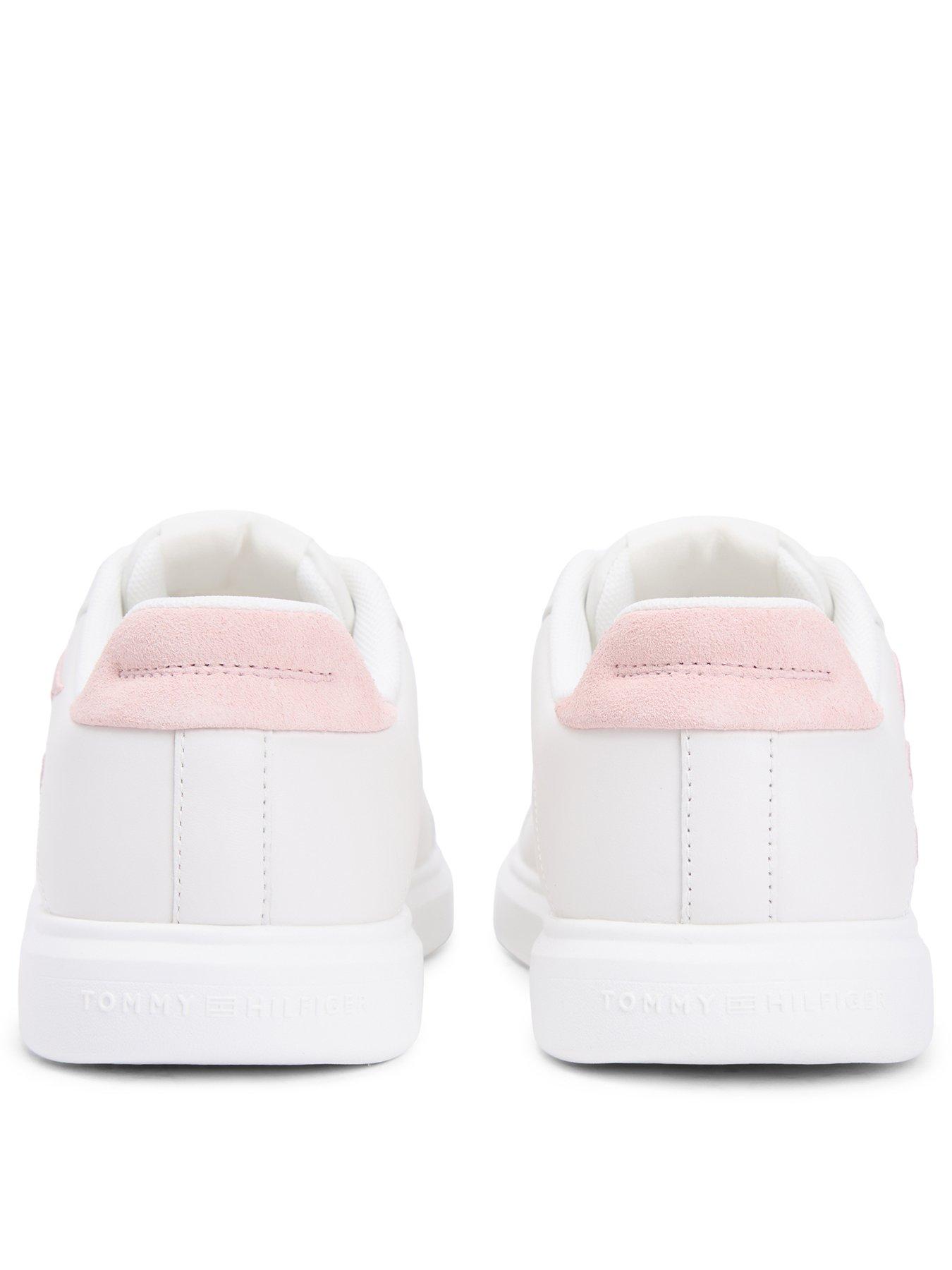 tommy-hilfiger-th-icon-court-script-trainers-pinkback