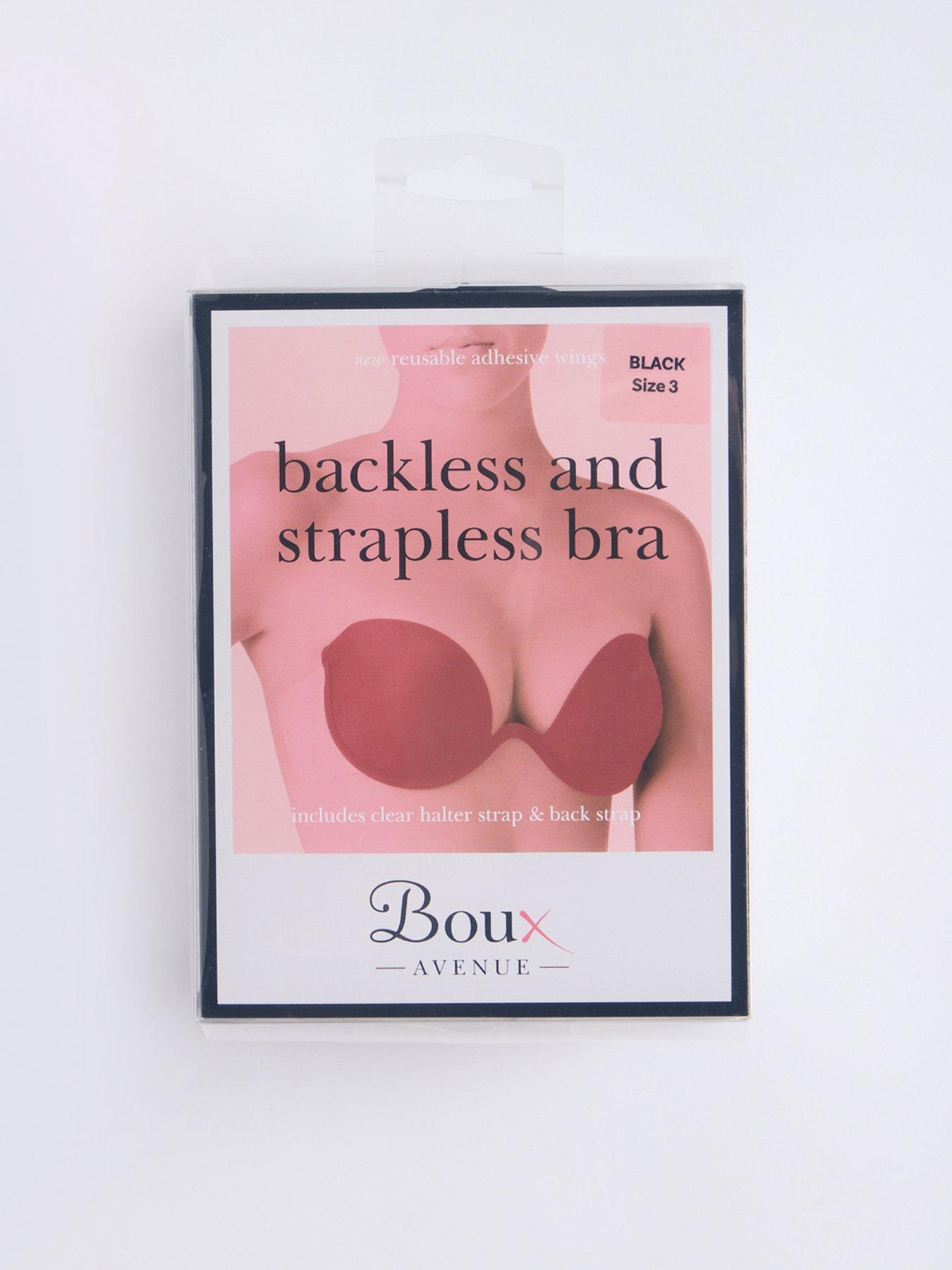 Image 6 of 6 of Boux Avenue Boux Avenue Backless Strapless Bra - Black