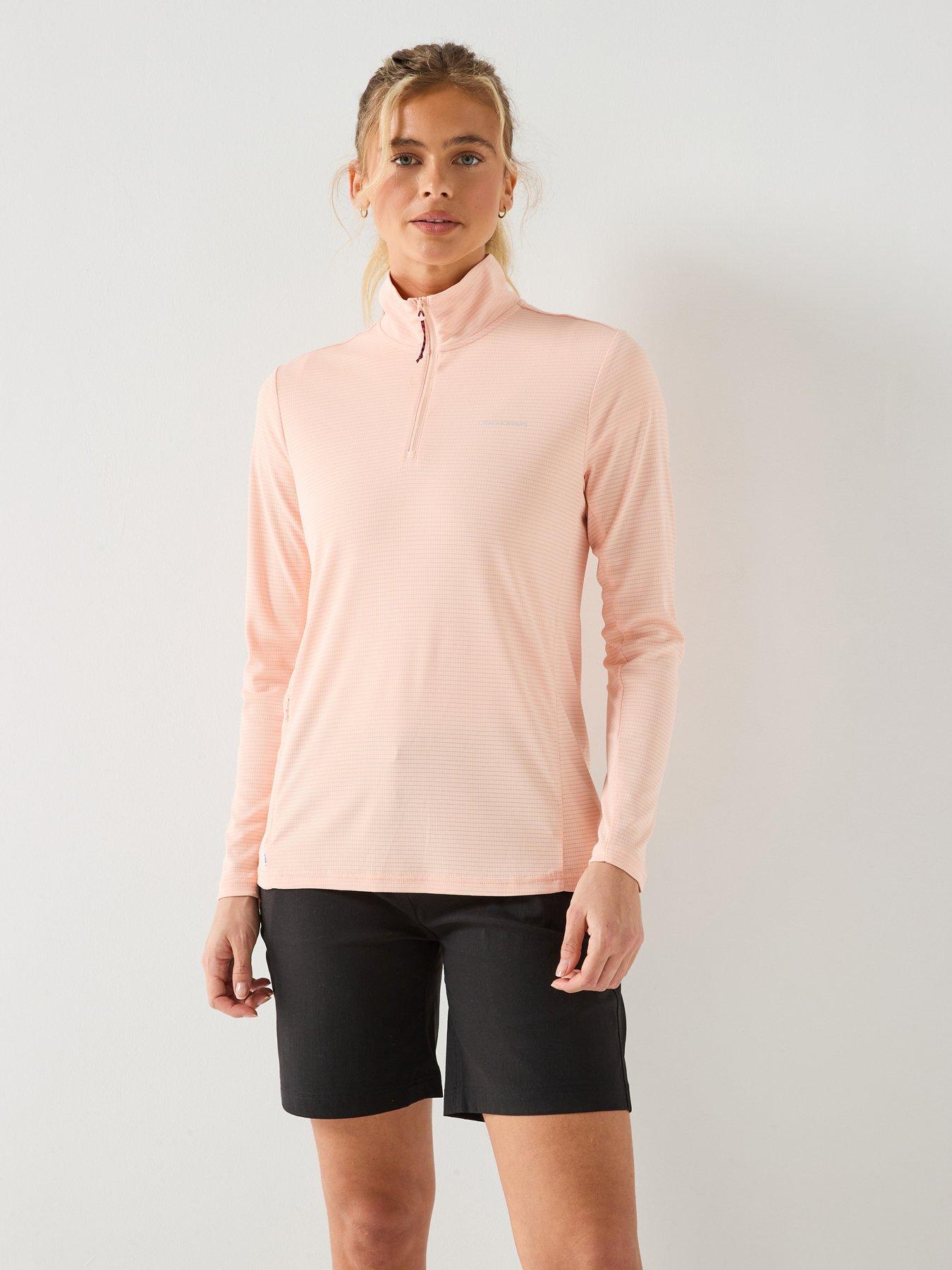 craghoppers-womens-nosilife-solarshield-half-zip-top-pinkfront