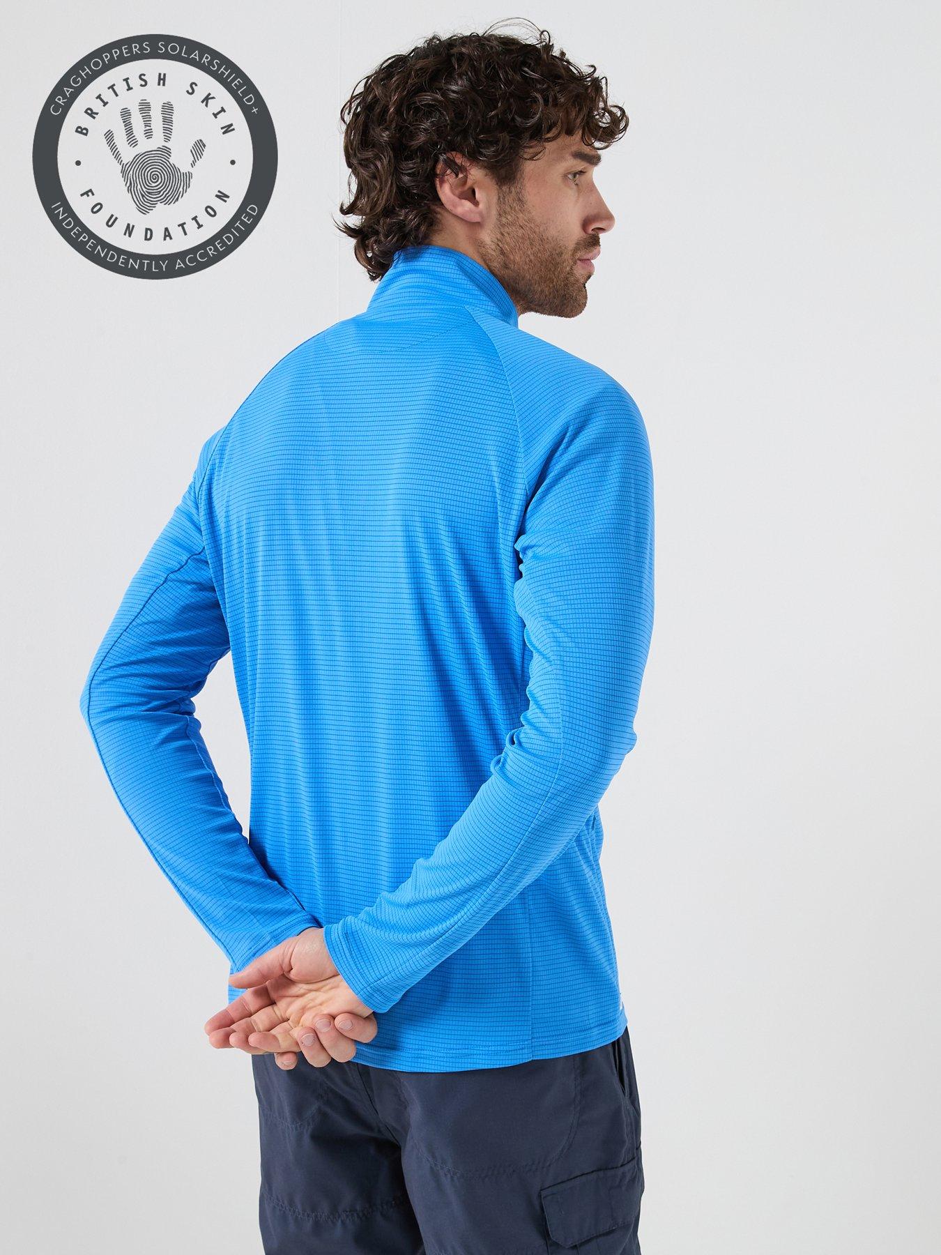 craghoppers-mens-nosilife-solarshield-12-zip-top-bluestillFront
