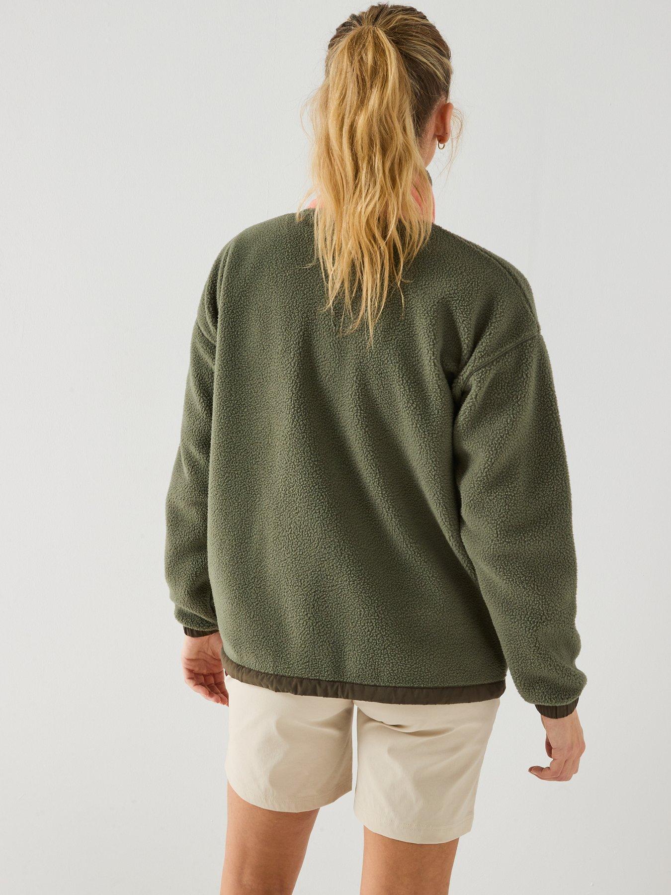 Image 2 of 6 of Craghoppers Womens Sanaa Fleece Jacket - Green