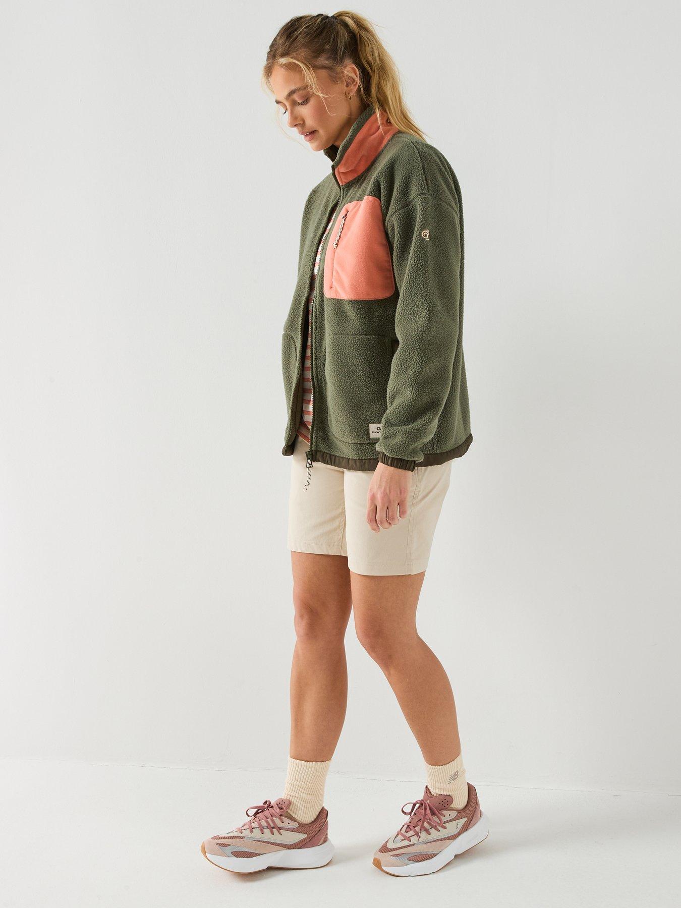 Image 3 of 6 of Craghoppers Womens Sanaa Fleece Jacket - Green