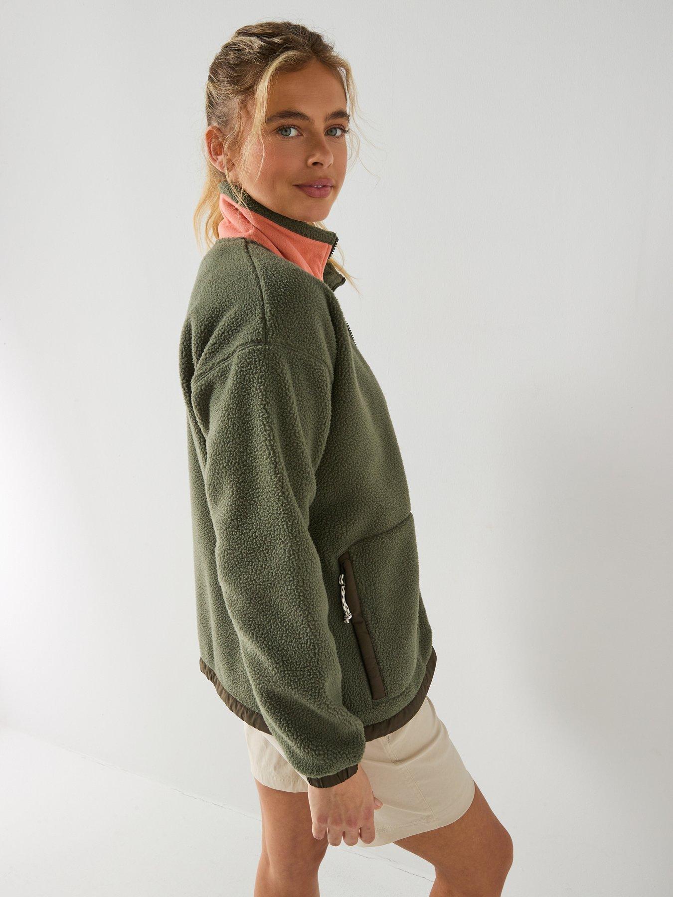 Image 5 of 6 of Craghoppers Womens Sanaa Fleece Jacket - Green