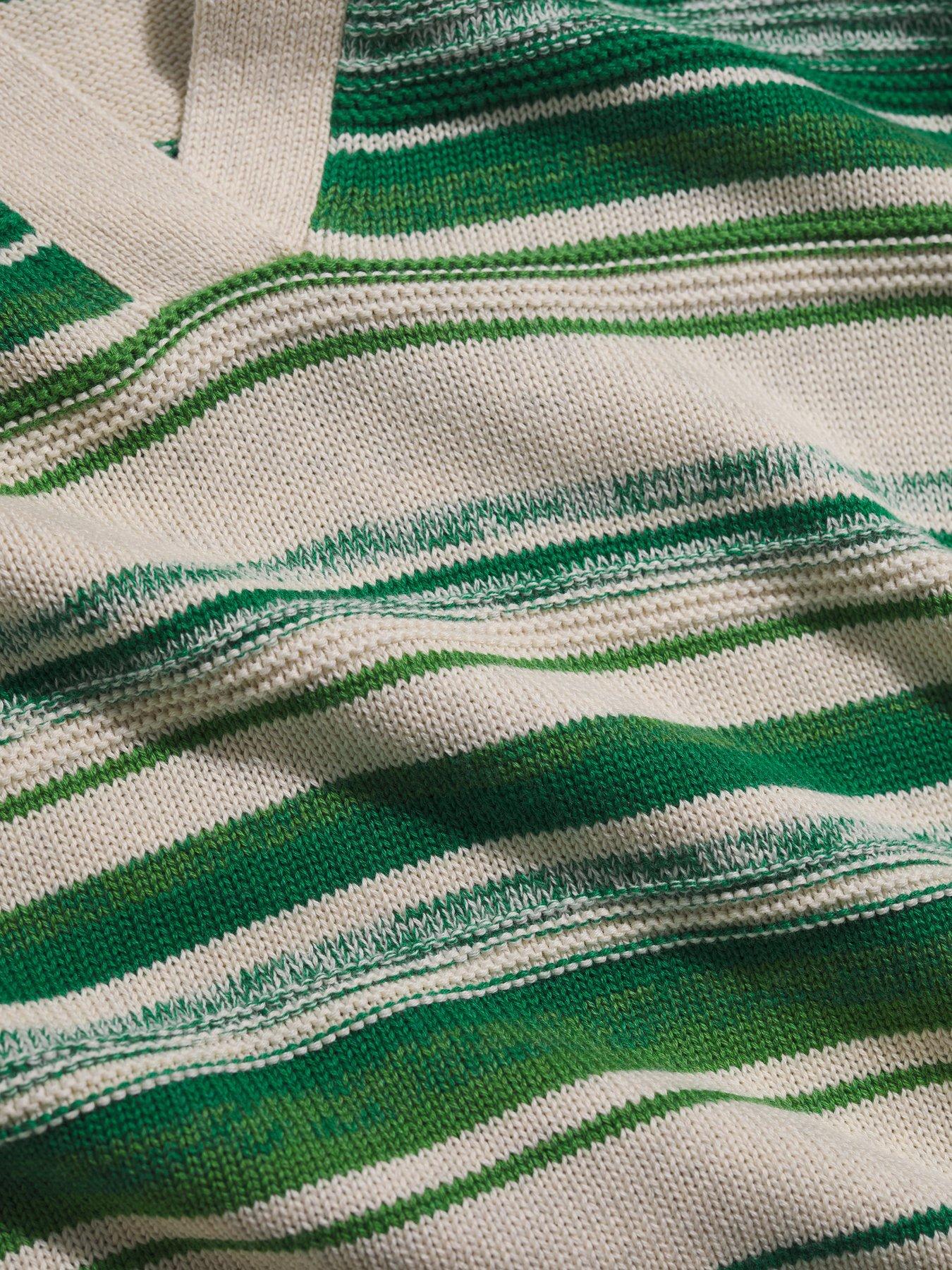Image 5 of 5 of Seasalt Cornwall Bird Flight Jumper - White/Green