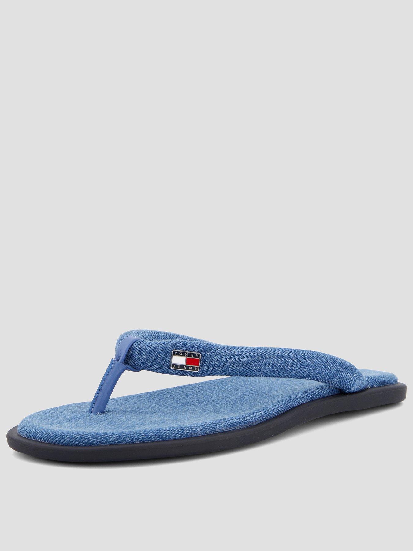 Tommy Jeans Padded Denim Casual Sandal
