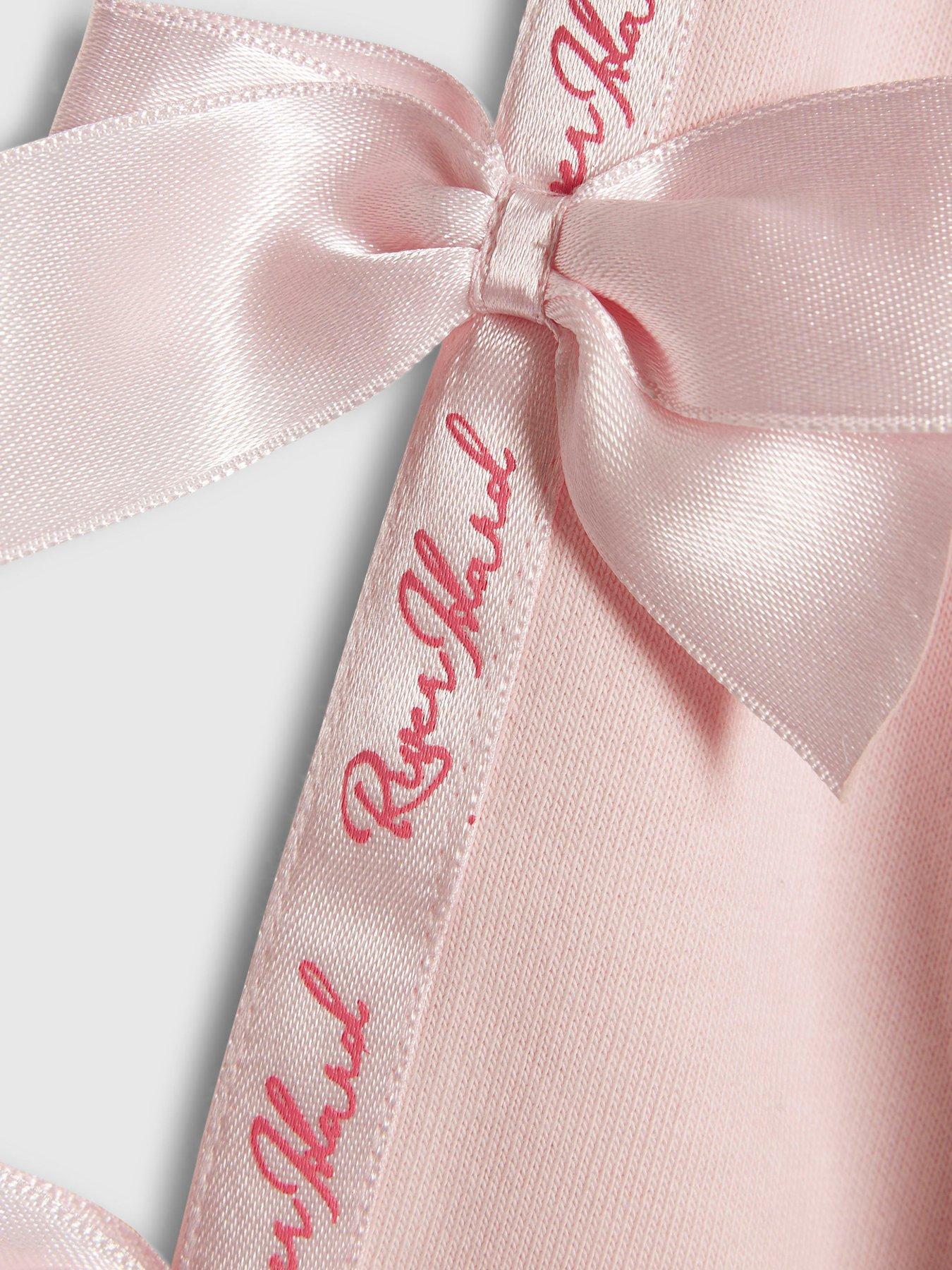 river-island-mini-girls-bow-cinched-sweatshirt-set-light-pinkdetail
