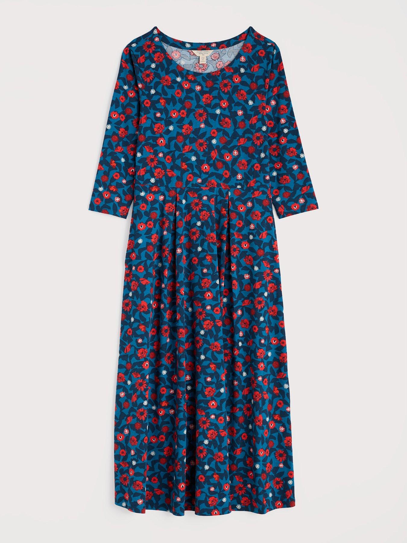 Image 4 of 5 of Seasalt Cornwall Veronica Dress - Purple