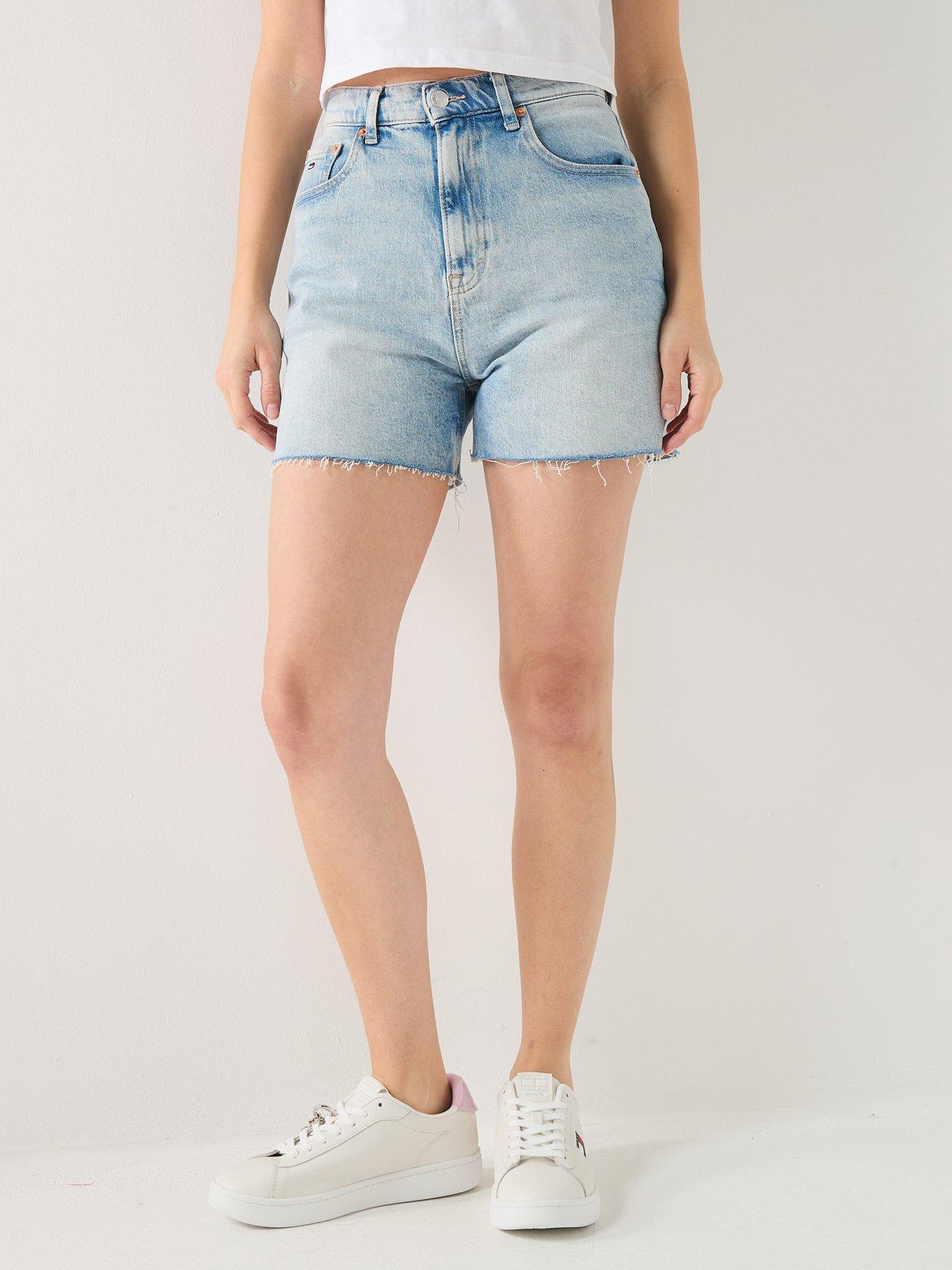 Image 1 of 5 of Tommy Jeans Mom Short - Light Denim