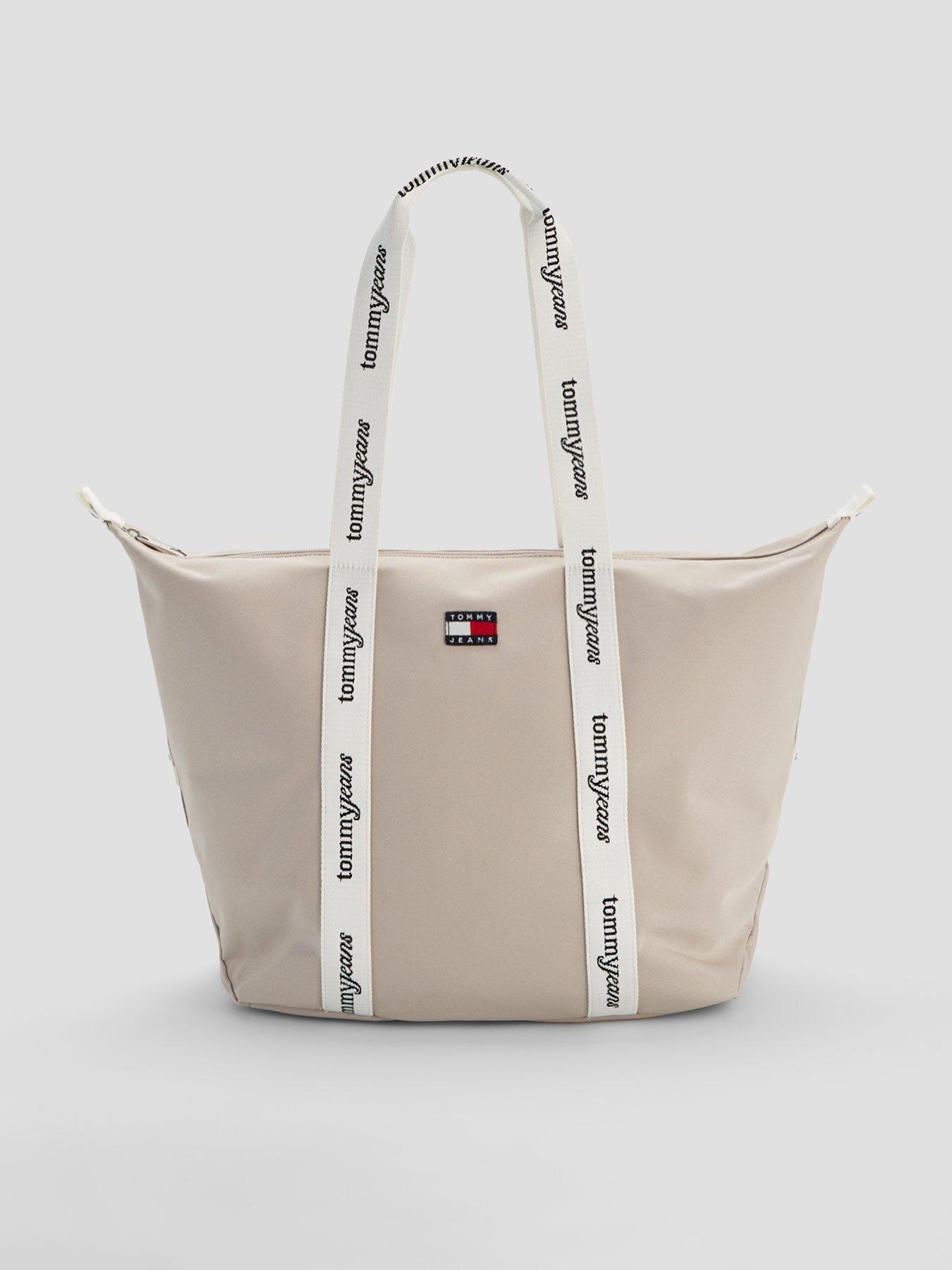 Image 1 of 4 of Tommy Jeans Jean Essentials Tote - Cream