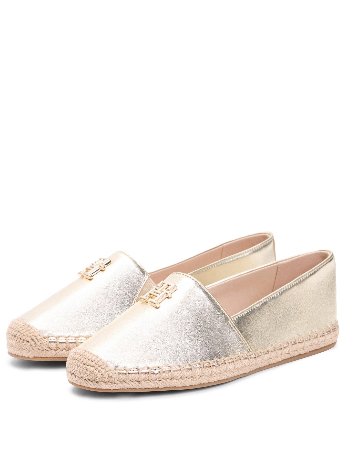 tommy-hilfiger-logo-gold-espadrille-shoesstillFront