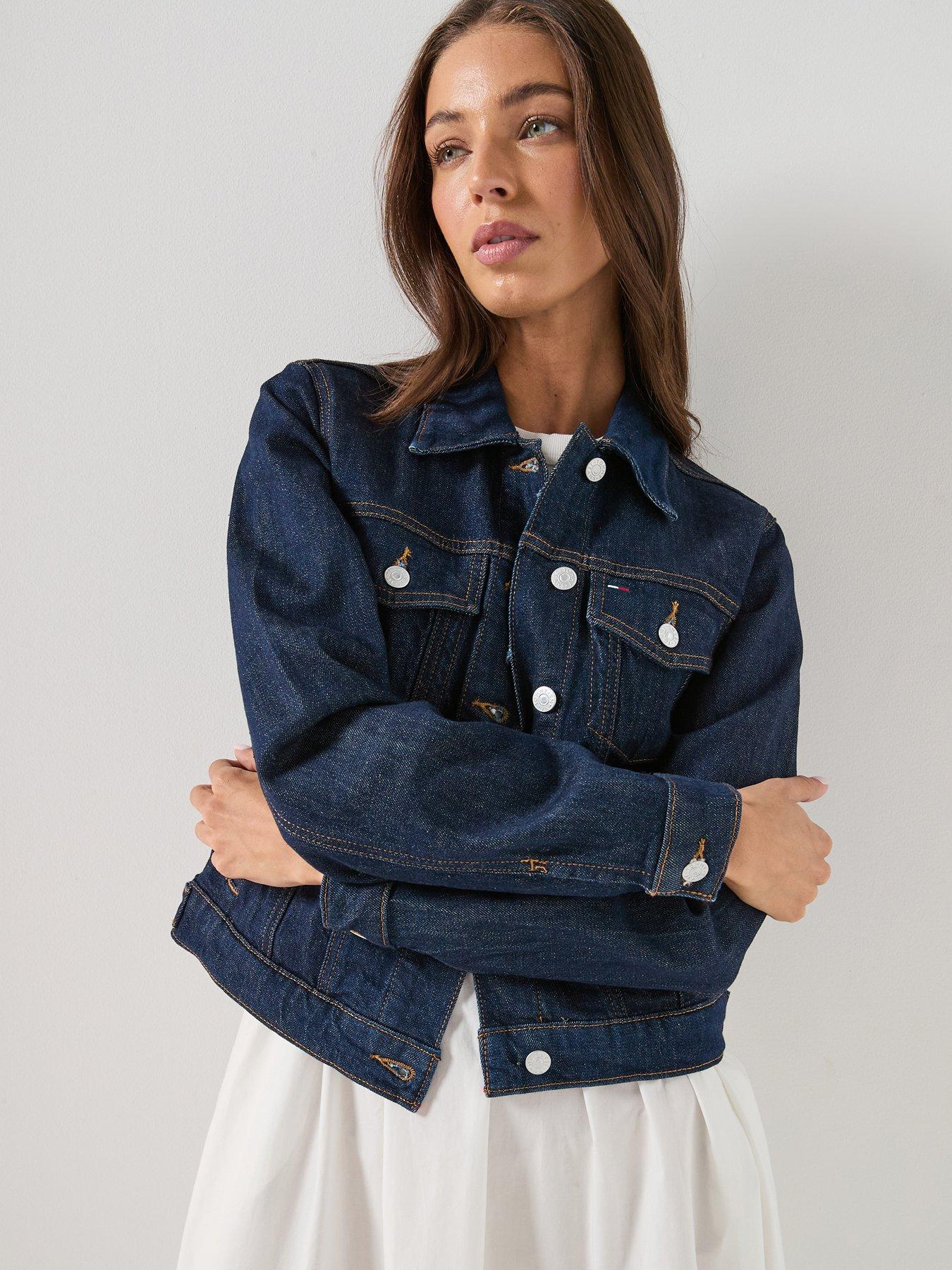 tommy-jeans-denim-trucker-jacket-dark-denimoutfit