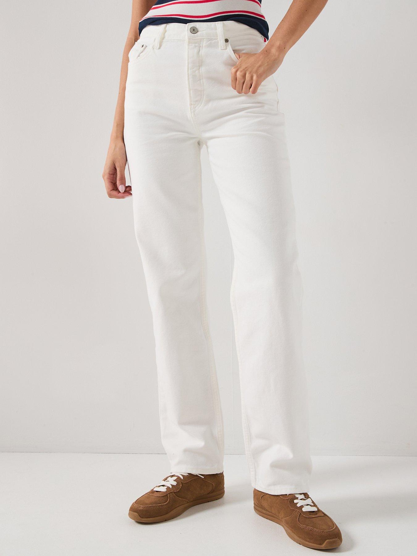Tommy Jeans Layla Slim Leg Jeans - White