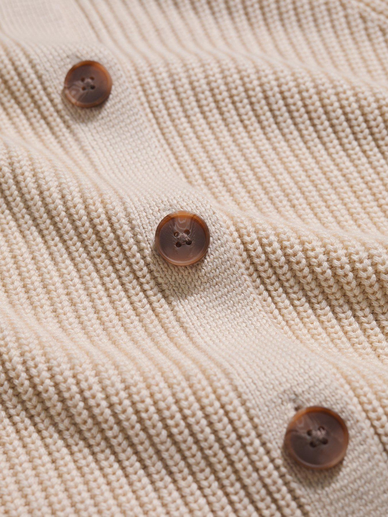 Image 5 of 5 of Seasalt Cornwall Potters Meadow Cardigan - White