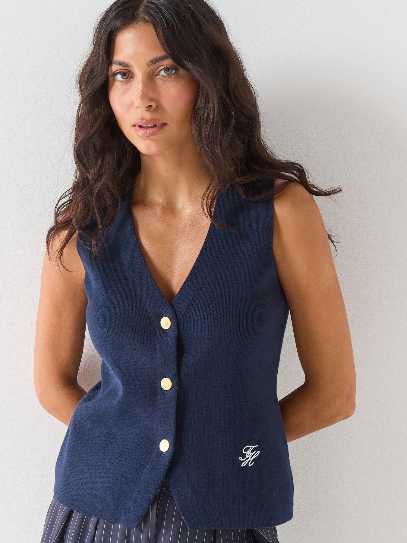 Tommy Hilfiger Premium Knit Slim V-neck Vest