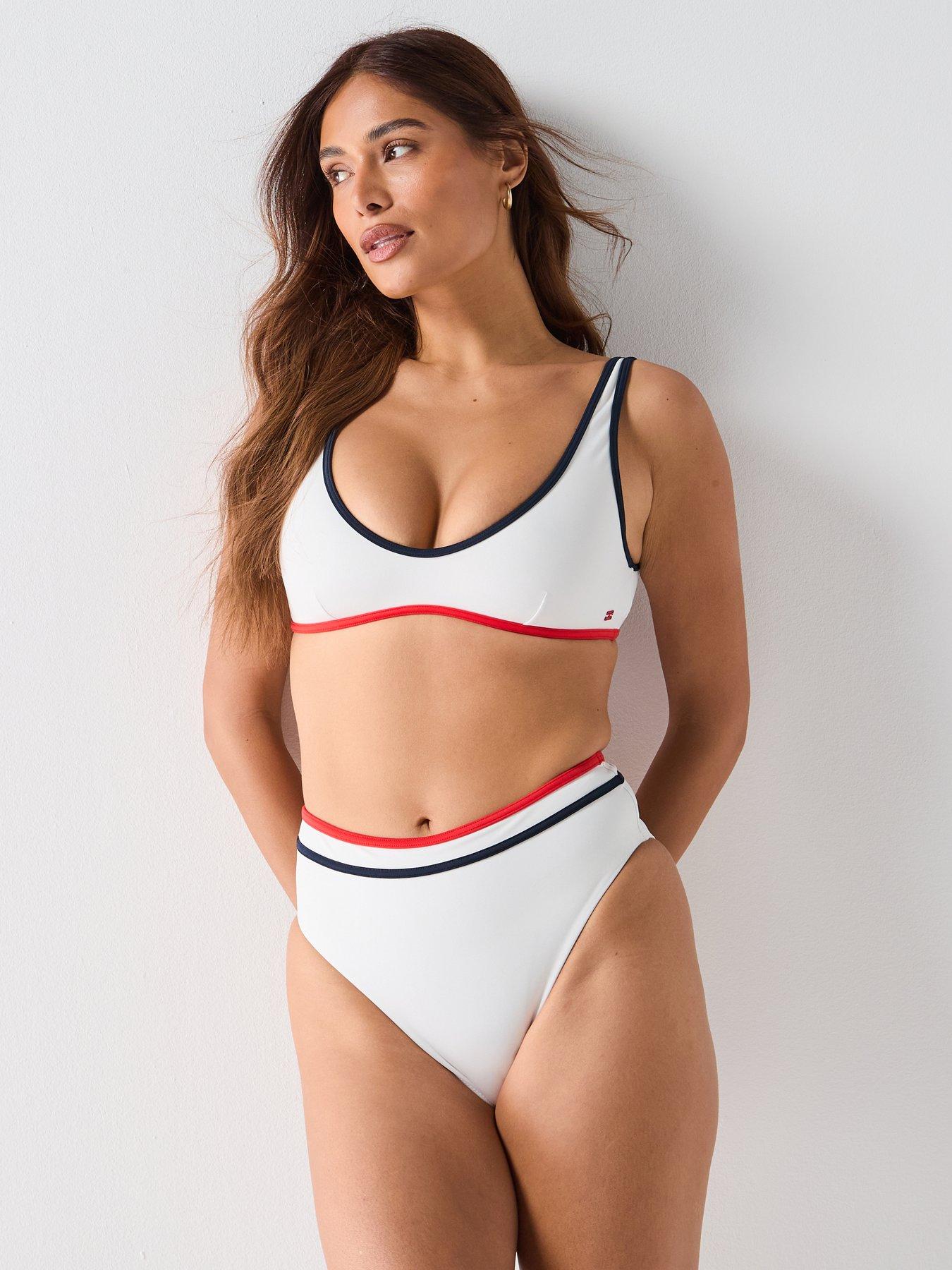 Image 5 of 5 of Tommy Hilfiger Scoop Bralette - White