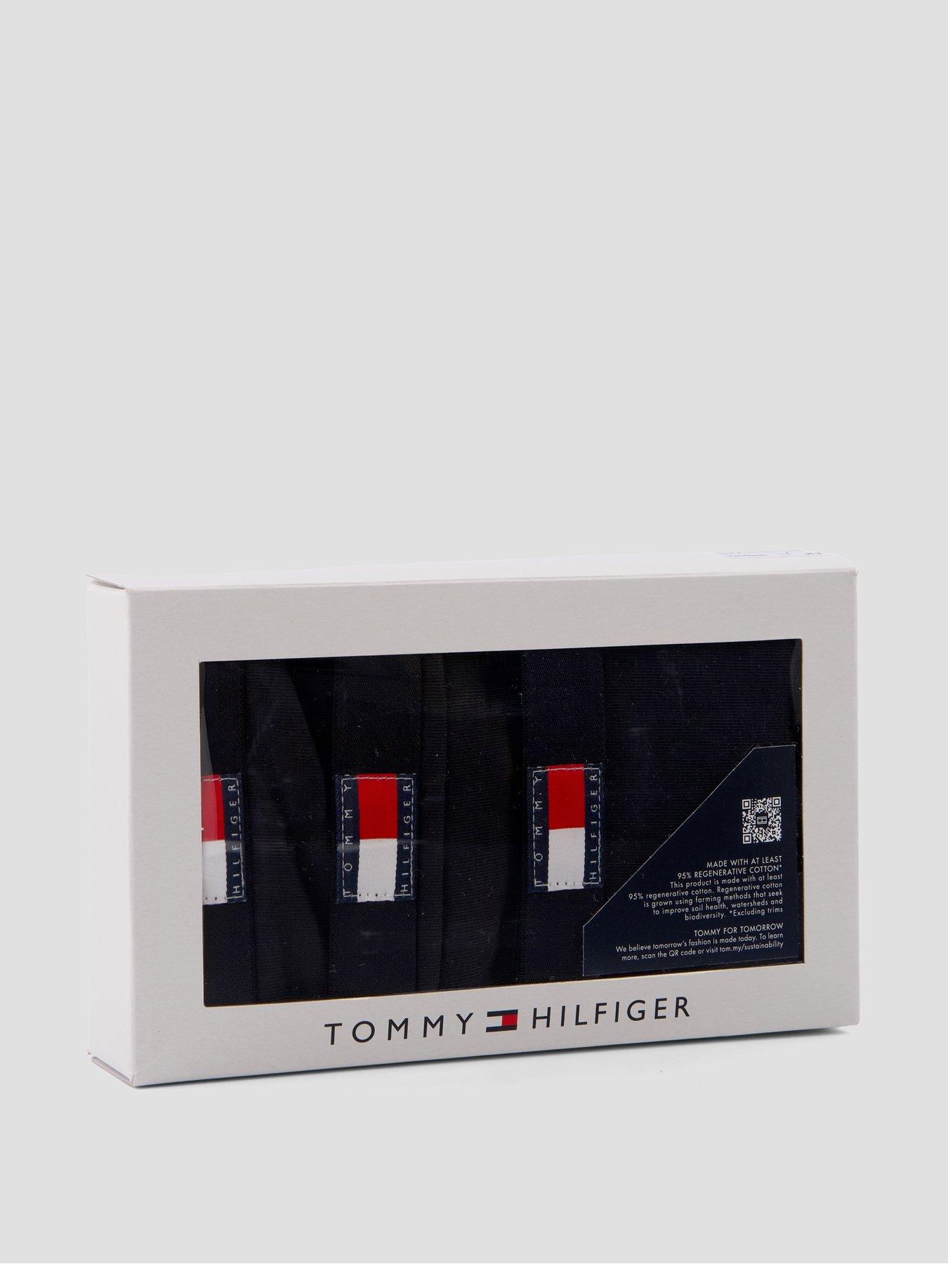 Image 6 of 6 of Tommy Hilfiger 3 Pack Thongs - Black