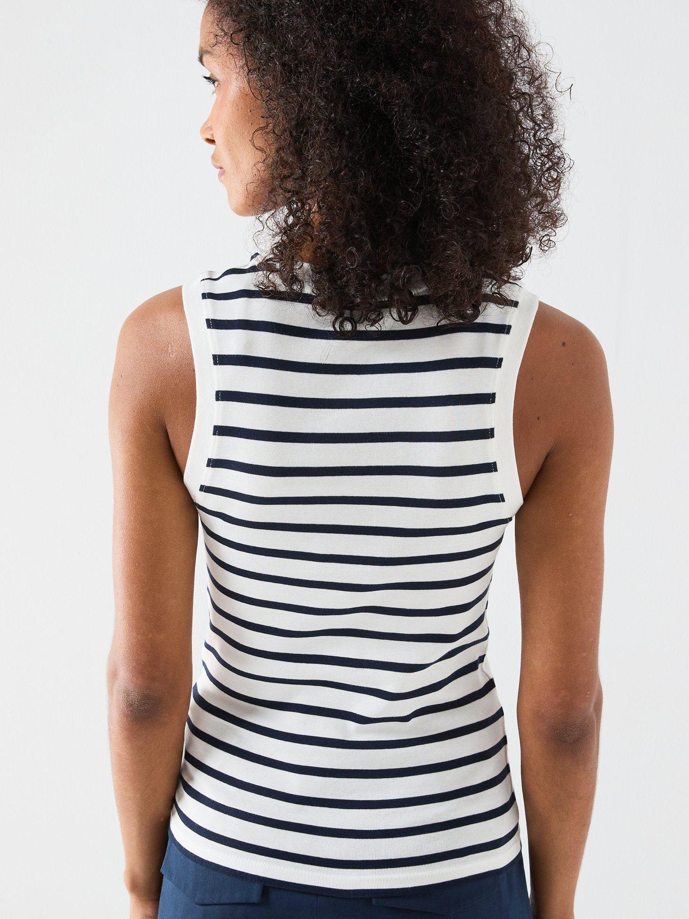 Image 2 of 5 of Tommy Hilfiger Tommy Hilfiger Stripe Tank Top