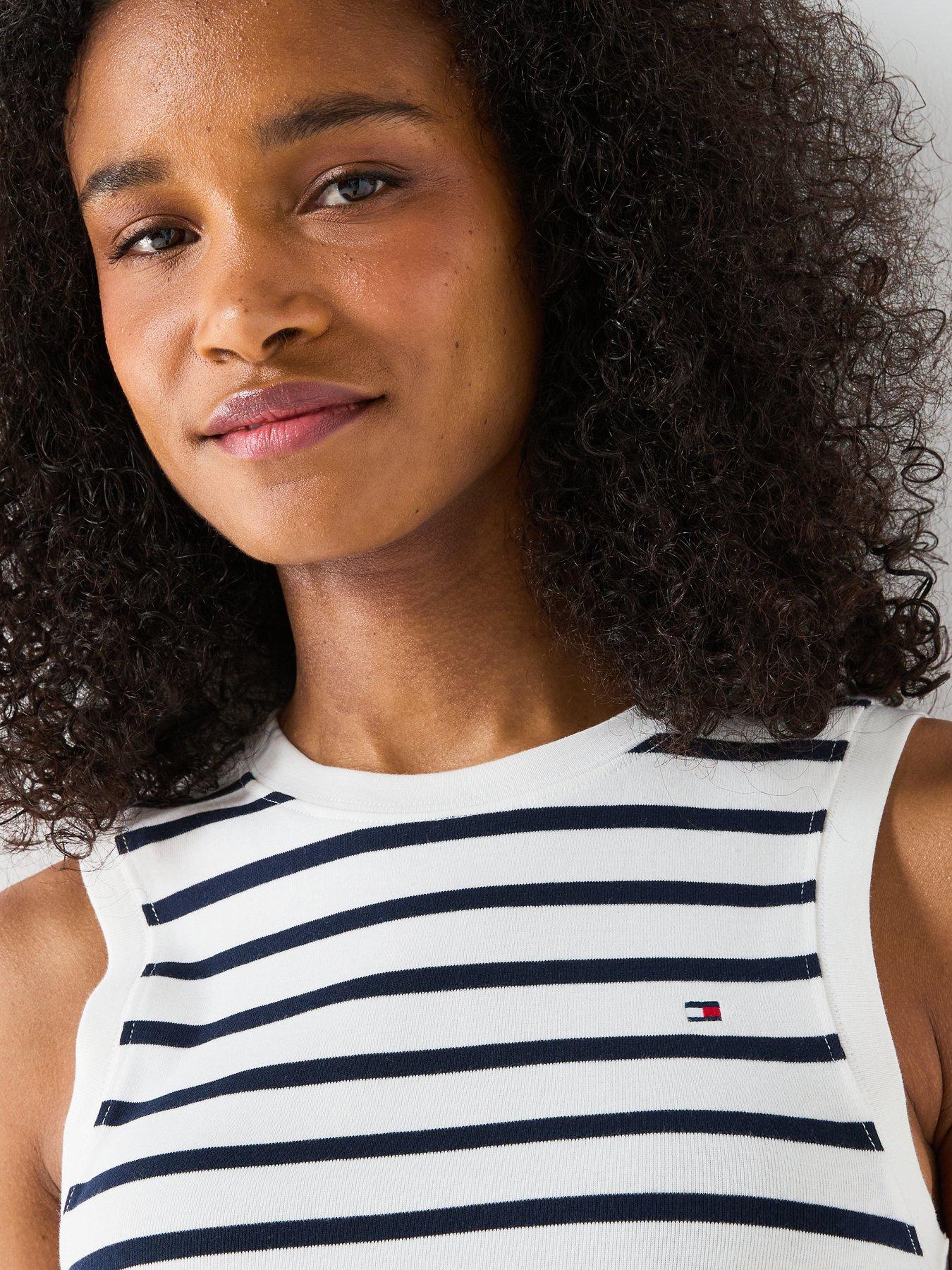 Image 3 of 5 of Tommy Hilfiger Tommy Hilfiger Stripe Tank Top