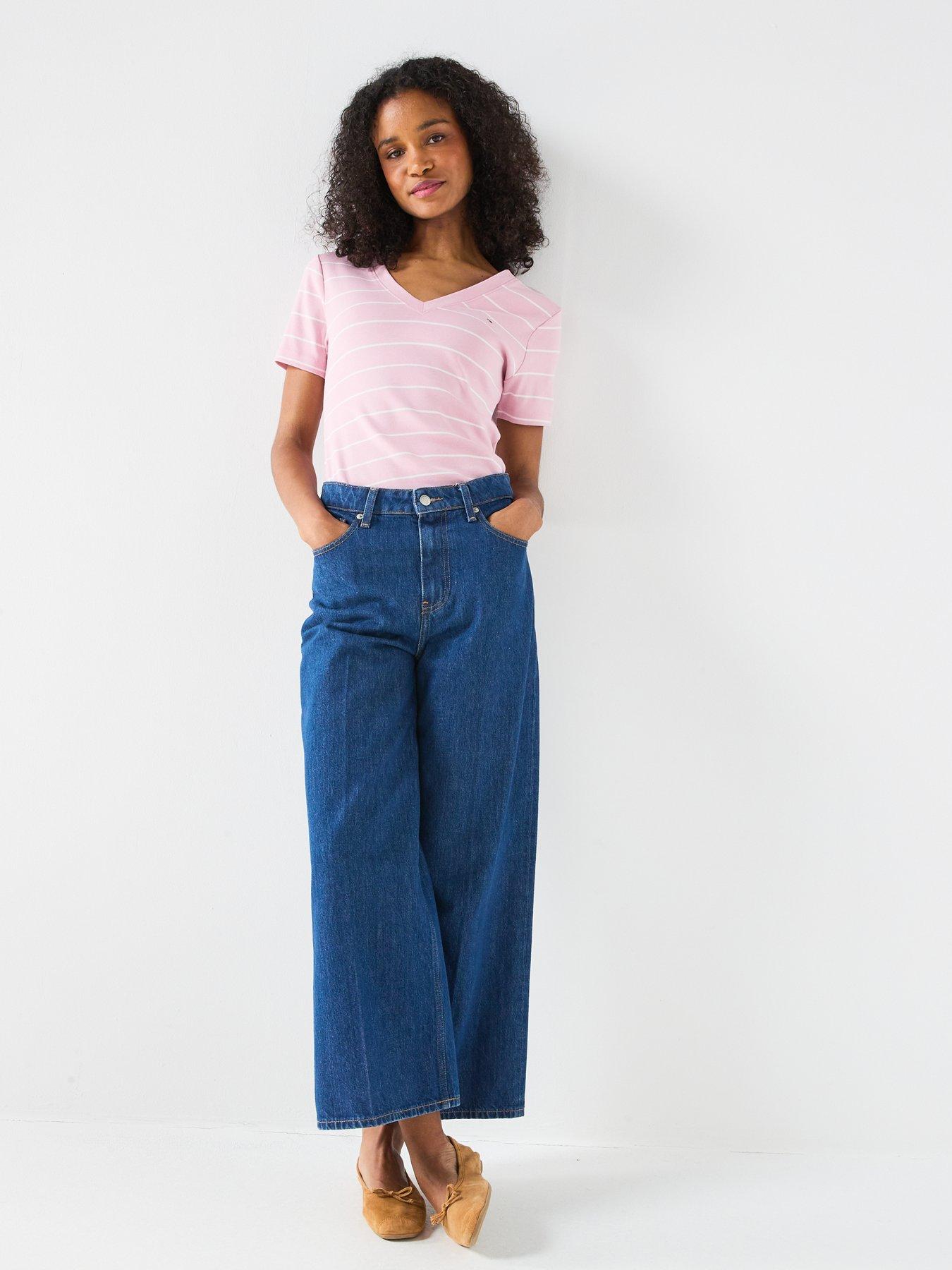 tommy-hilfiger-slim-cody-v-neck-t-shirt-pinkdetail
