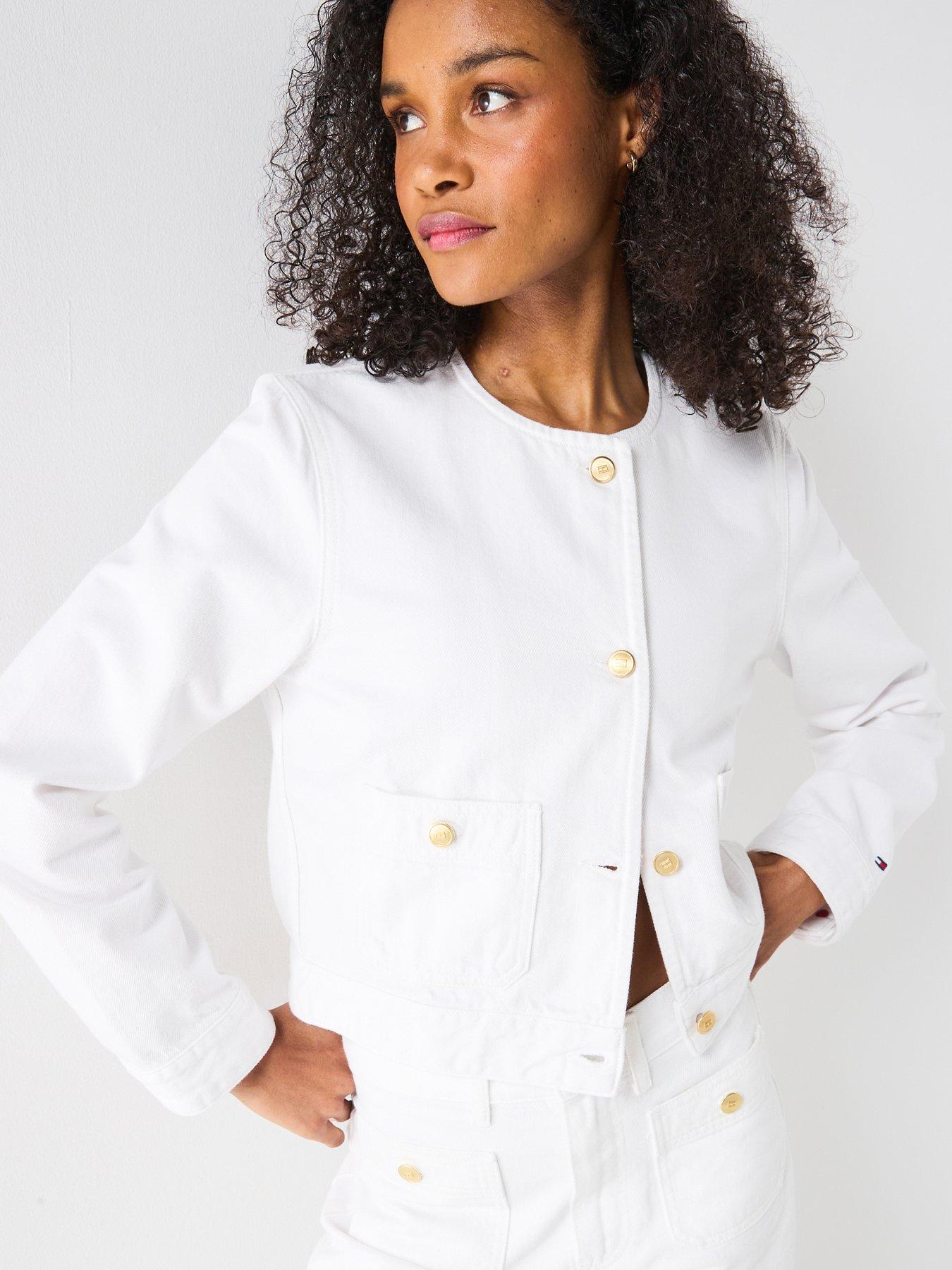 Tommy Hilfiger Denim Jacket - White