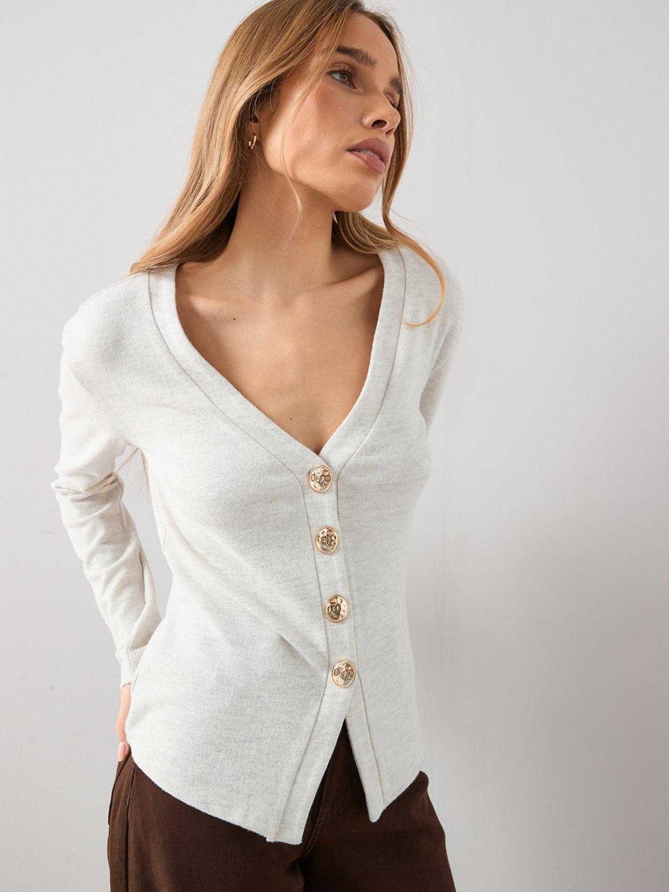 the-very-collection-button-front-long-sleeve-soft-touch-top-oatmealfront