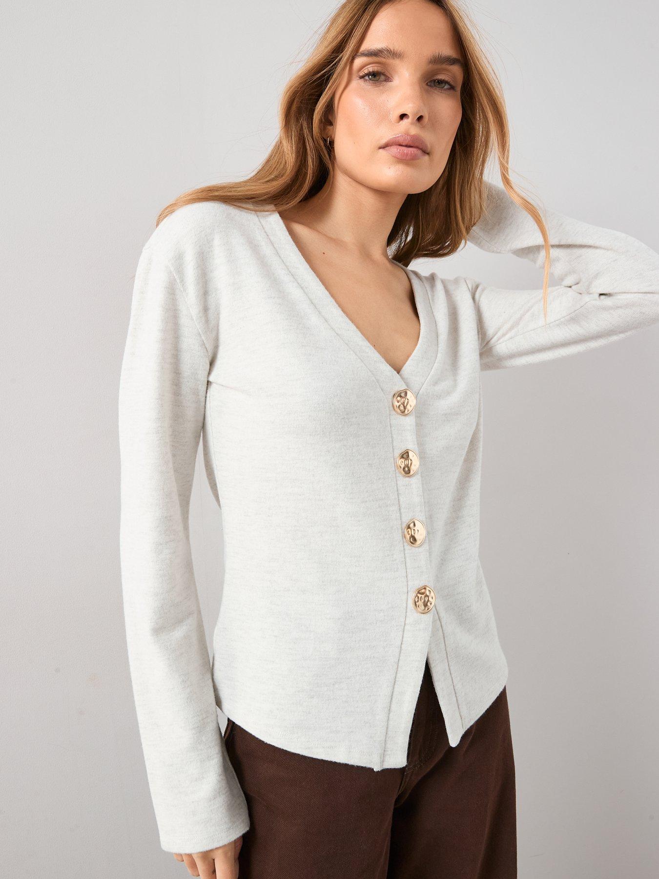 the-very-collection-button-front-long-sleeve-soft-touch-top-oatmealdetail