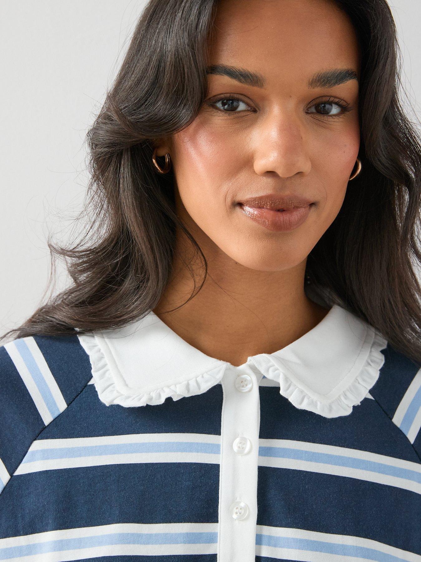 the-very-collection-stripe-collar-slouchy-rugby-top-blueoutfit