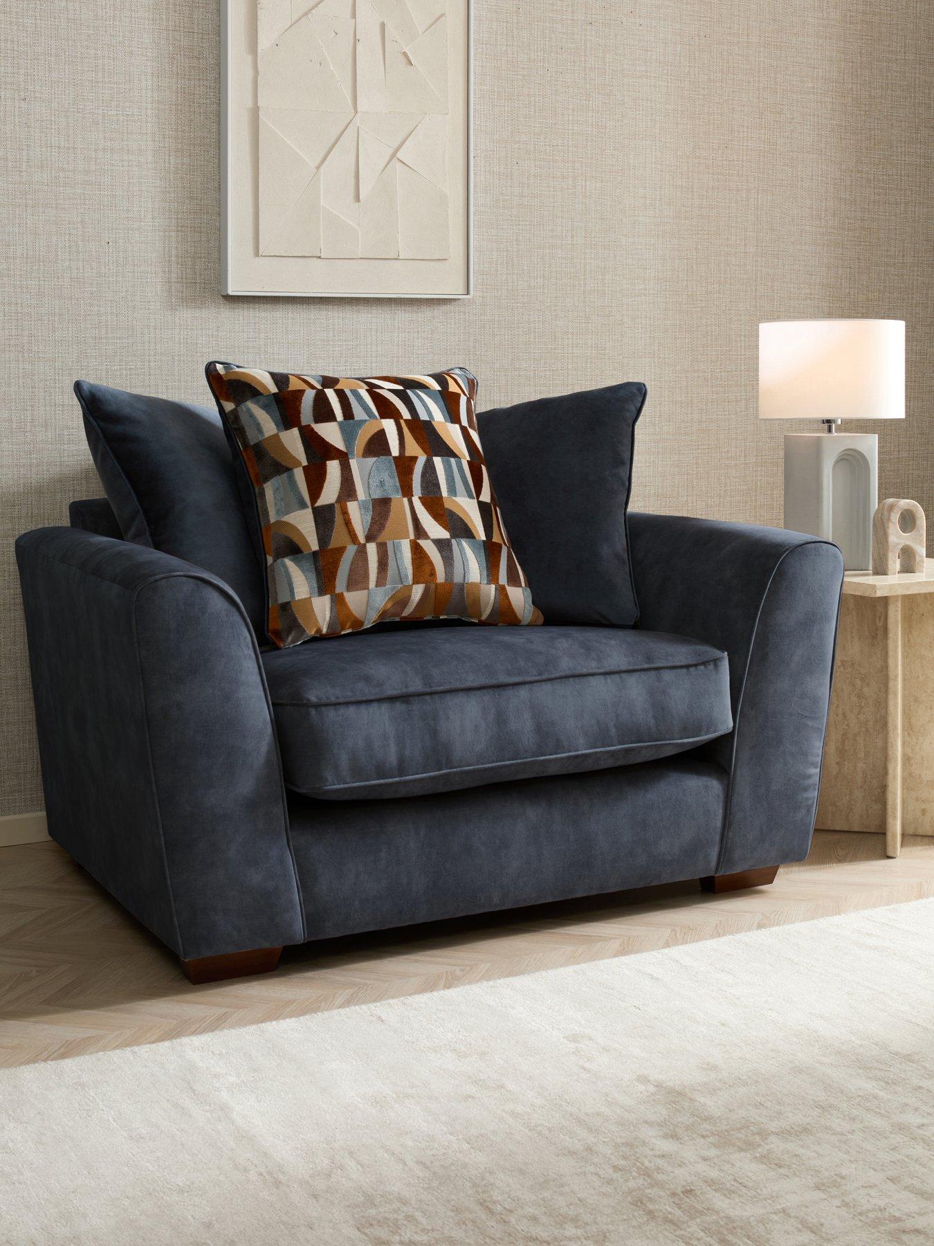 Very Home Como Fabric Snuggle Chair - Made to Order in the UK