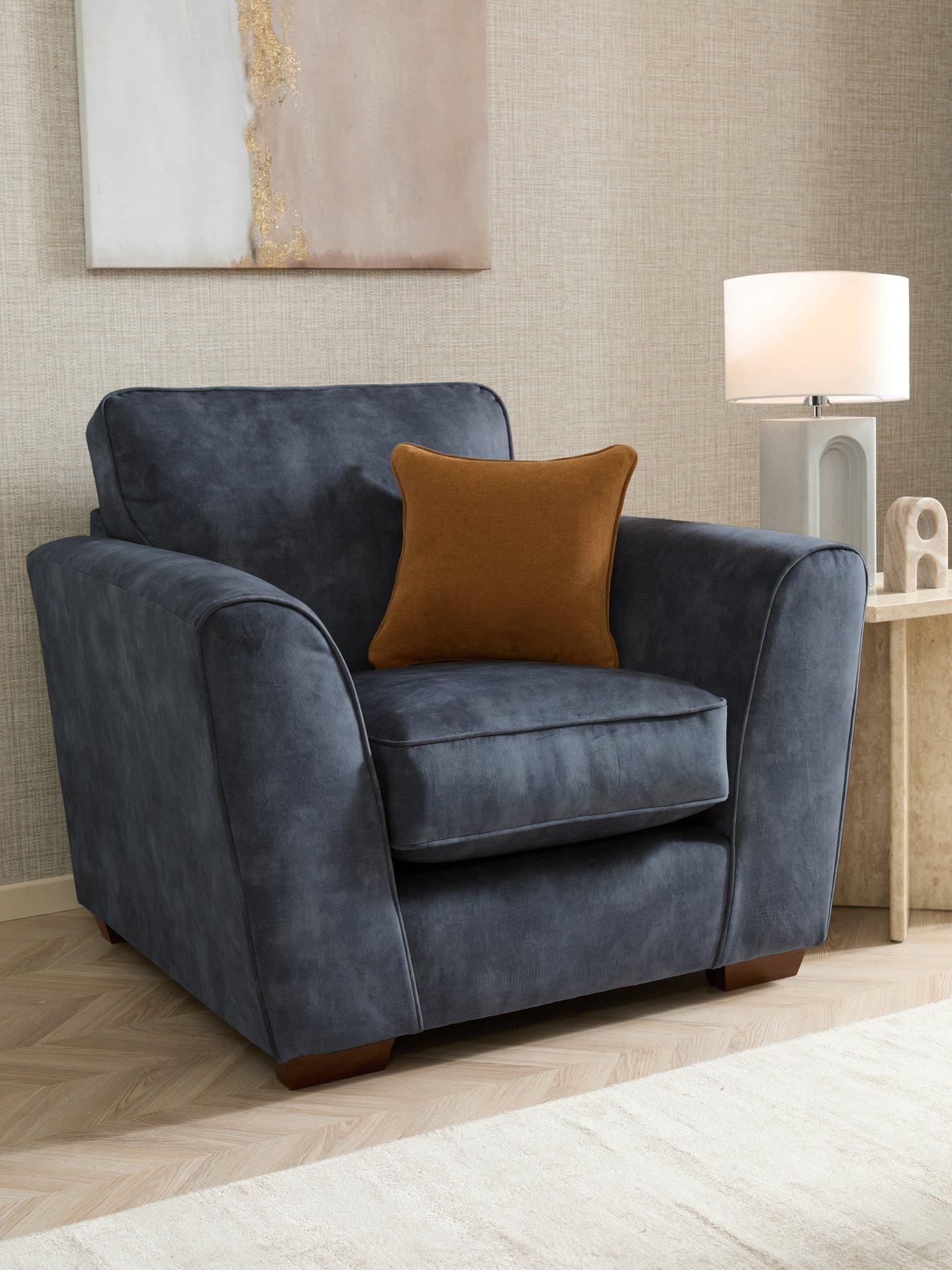 Very Home Como Fabric Armchair - Made to Order in the UK