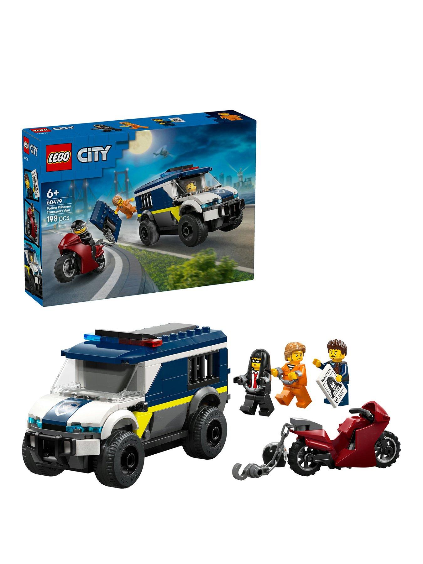Image 1 of 8 of LEGO City Police Prisoner Transport Van Building Toy (60479)