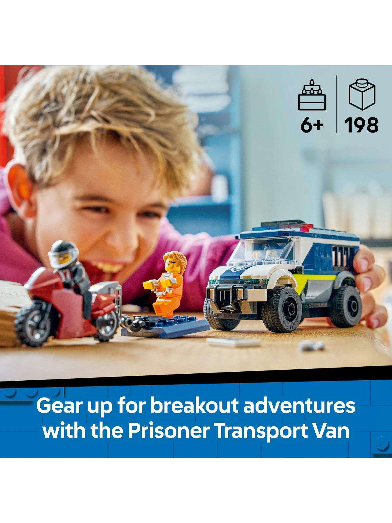 Image 2 of 8 of LEGO City Police Prisoner Transport Van Building Toy (60479)