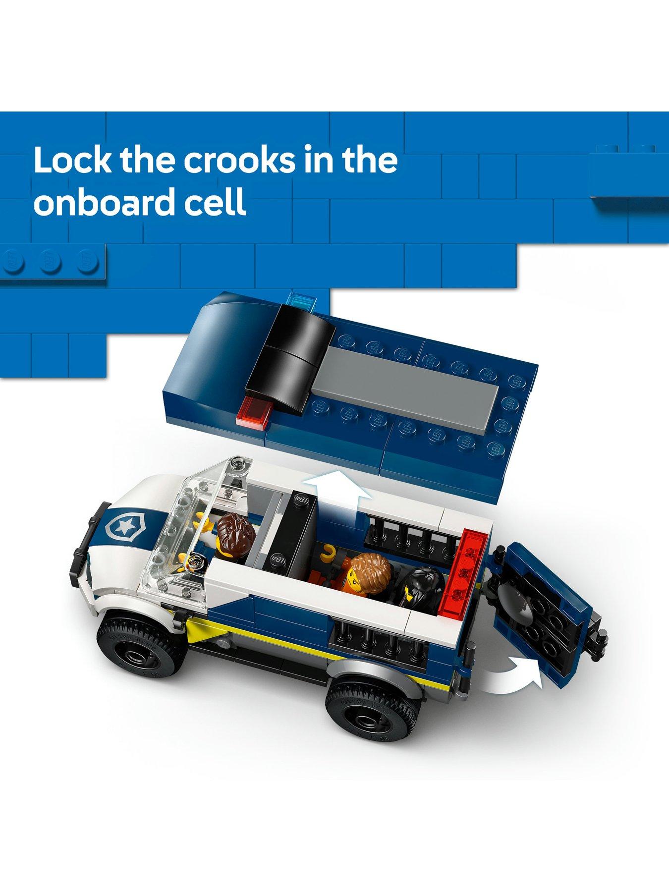 Image 3 of 8 of LEGO City Police Prisoner Transport Van Building Toy (60479)