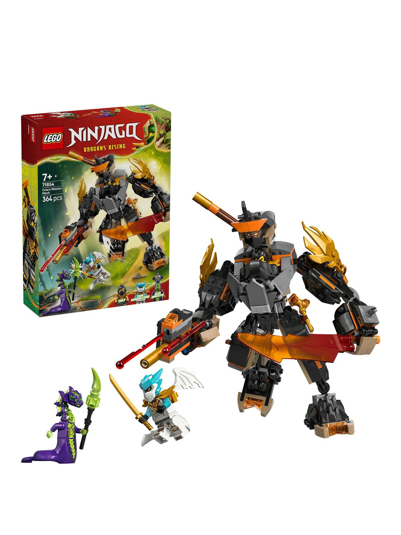 LEGO Ninjago Cole’s Mission Mech  &  Dragon Zane (71854)