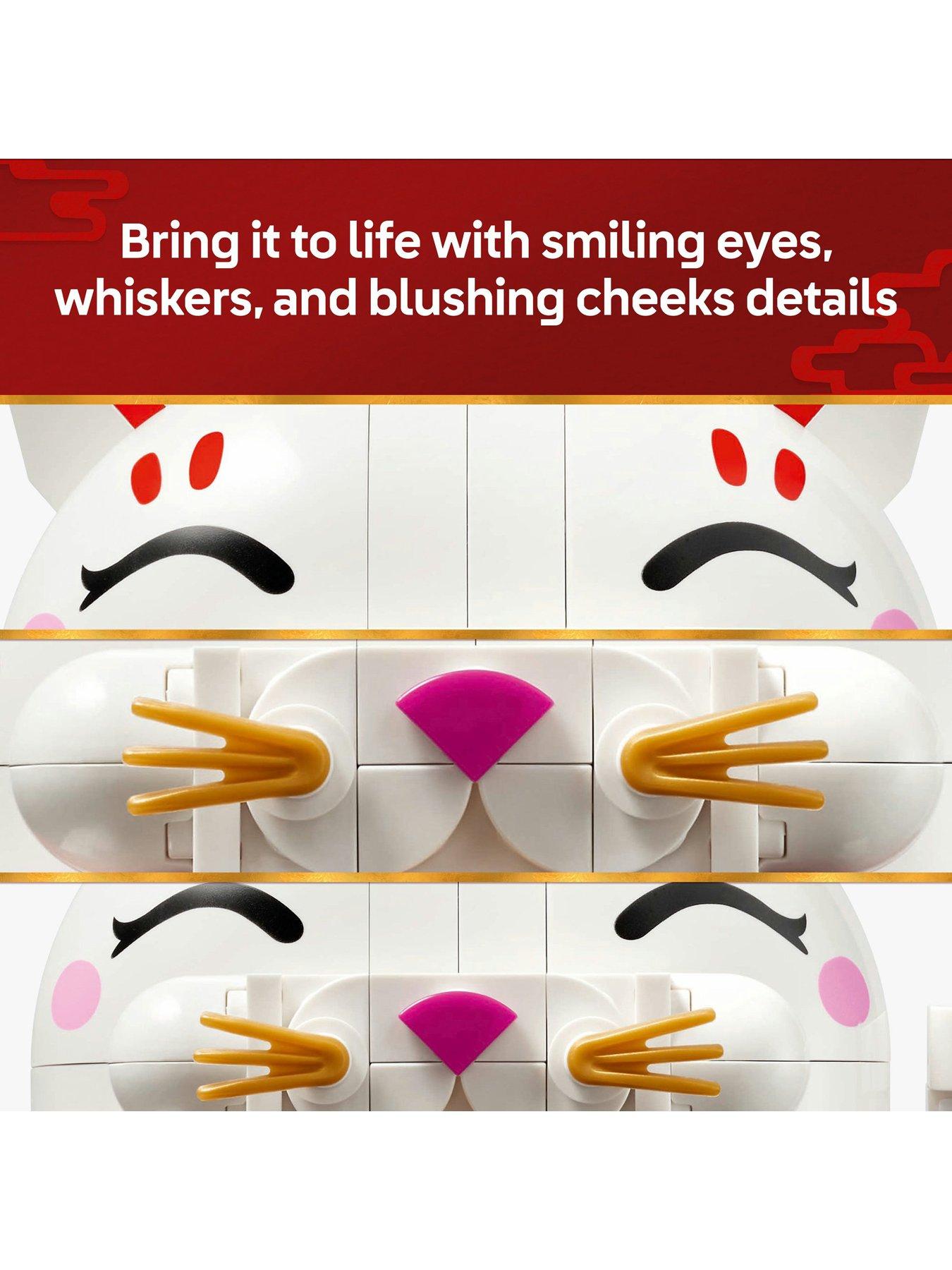 Image 4 of 7 of LEGO Lucky Cat Display Model Building Kit 40813