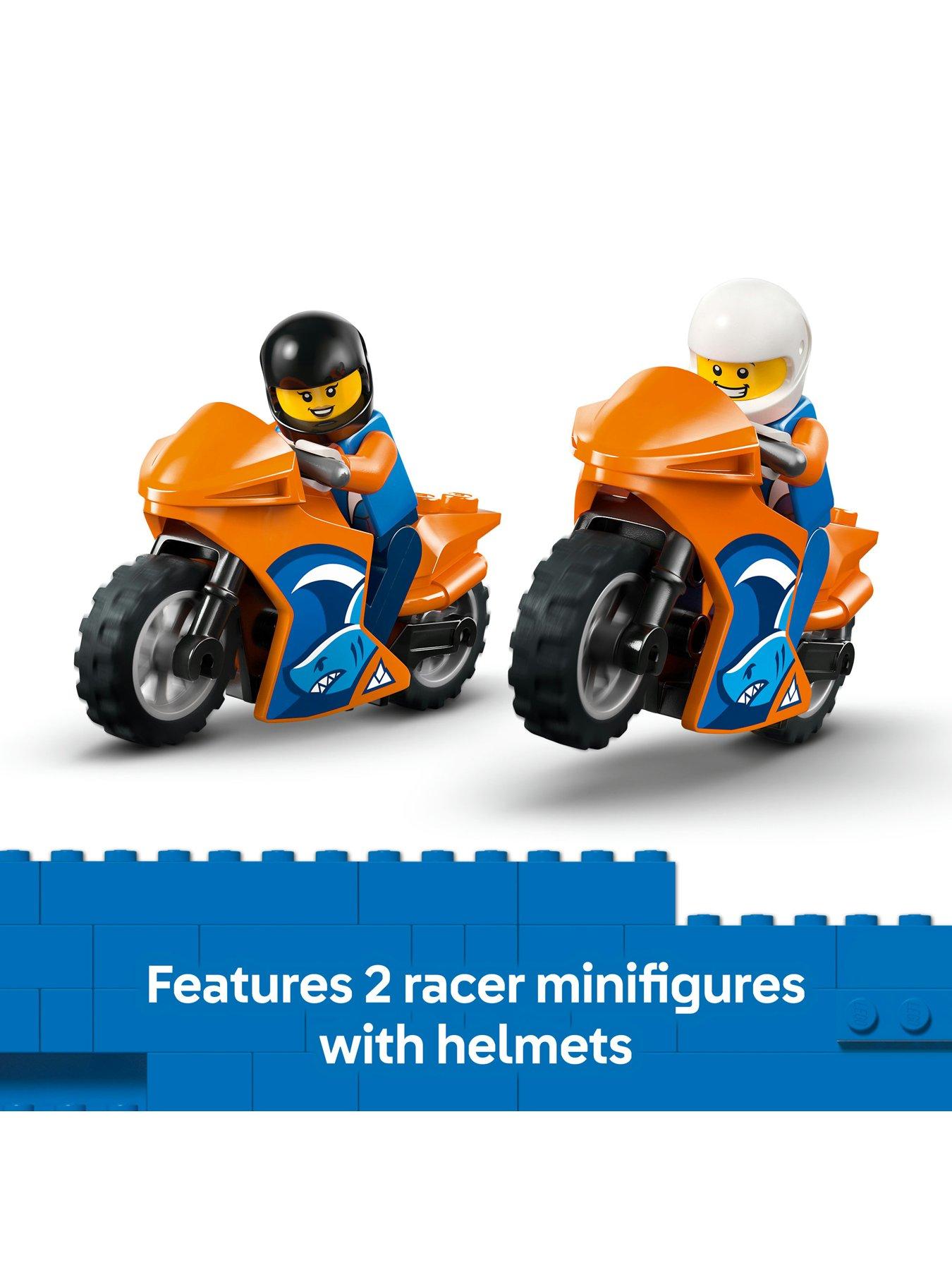 Image 5 of 8 of LEGO City Motorcycle Transporter Toy and 2 Minifigures (60491)