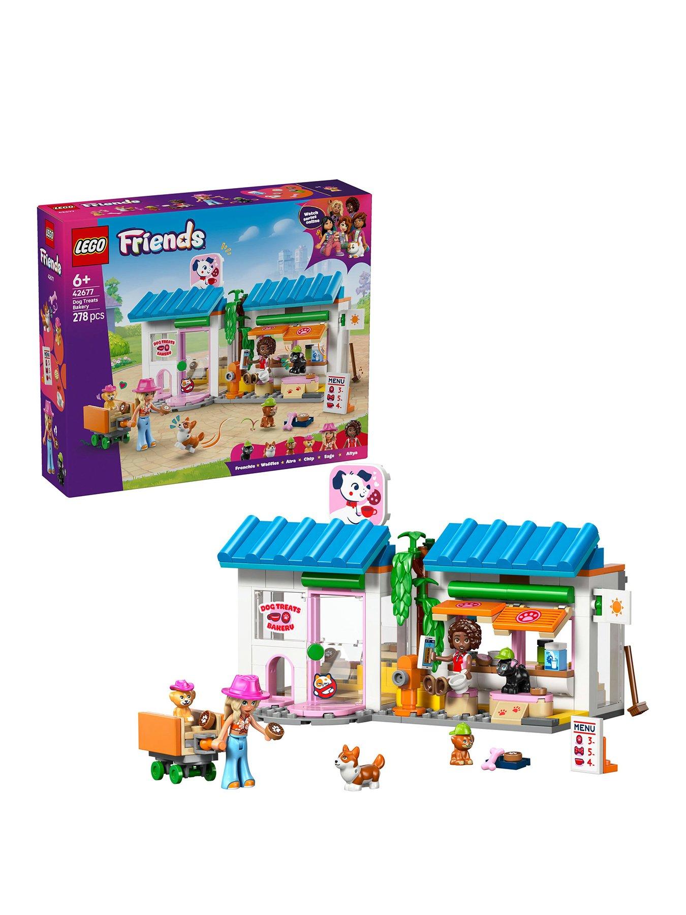 LEGO Friends Dog Treats Bakery Shop Toy 42677