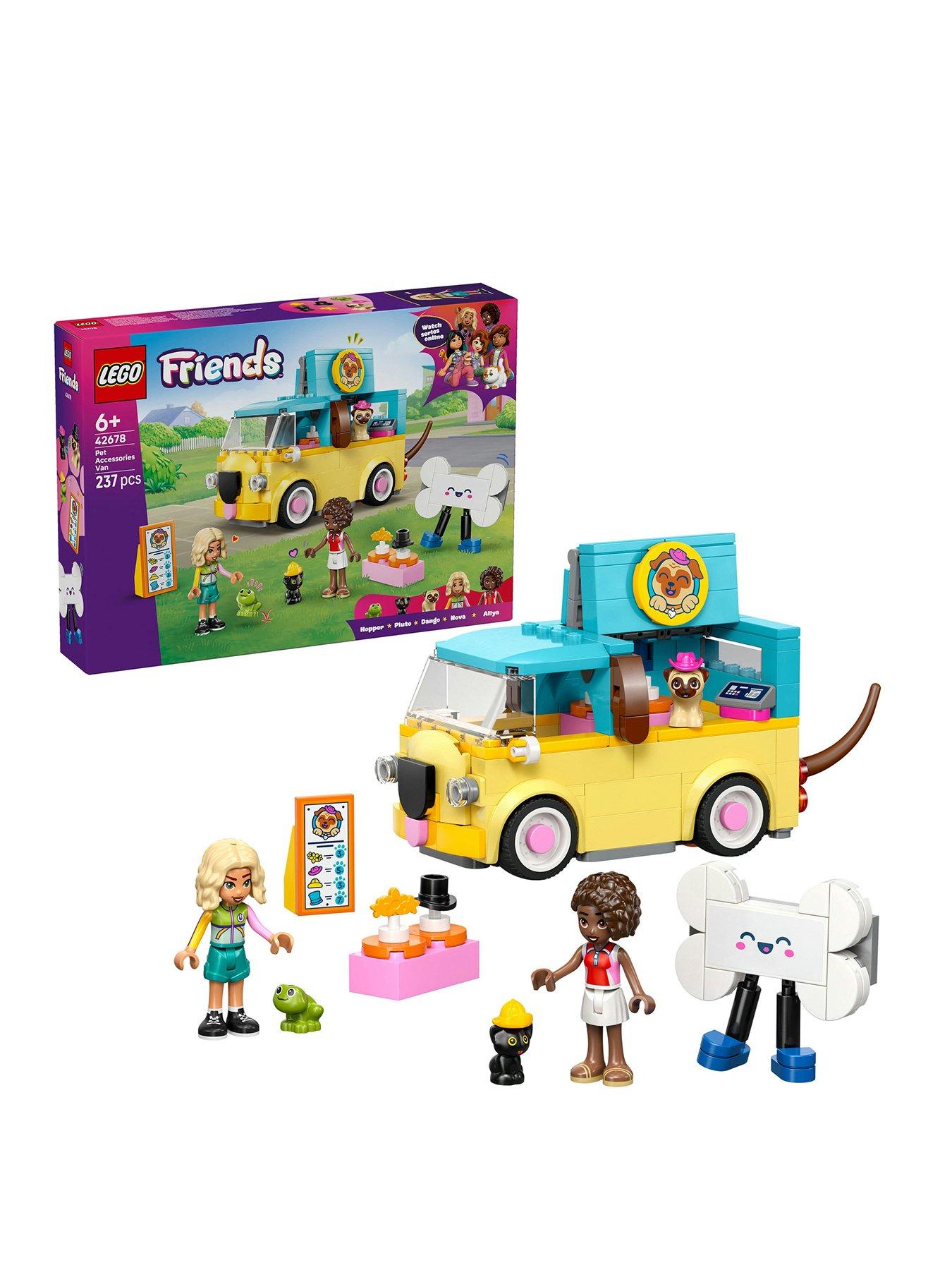 LEGO Friends Pet Accessories Van Toy with Pets 42678