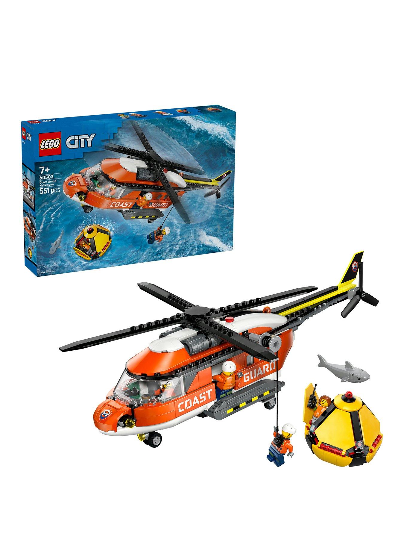LEGO City Coast Guard Helicopter Toy Building Set (60503)