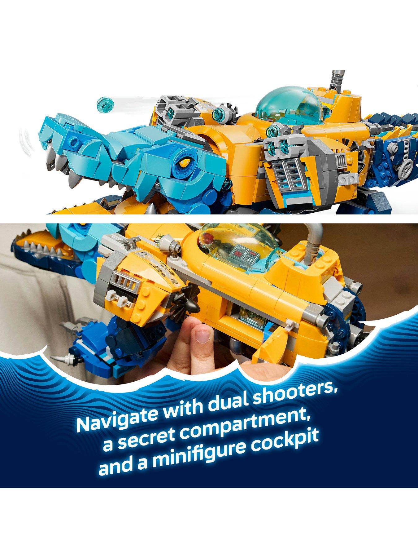 Image 4 of 8 of LEGO DreamZzz 2 in 1 Crocodile Submarine Toy 71512