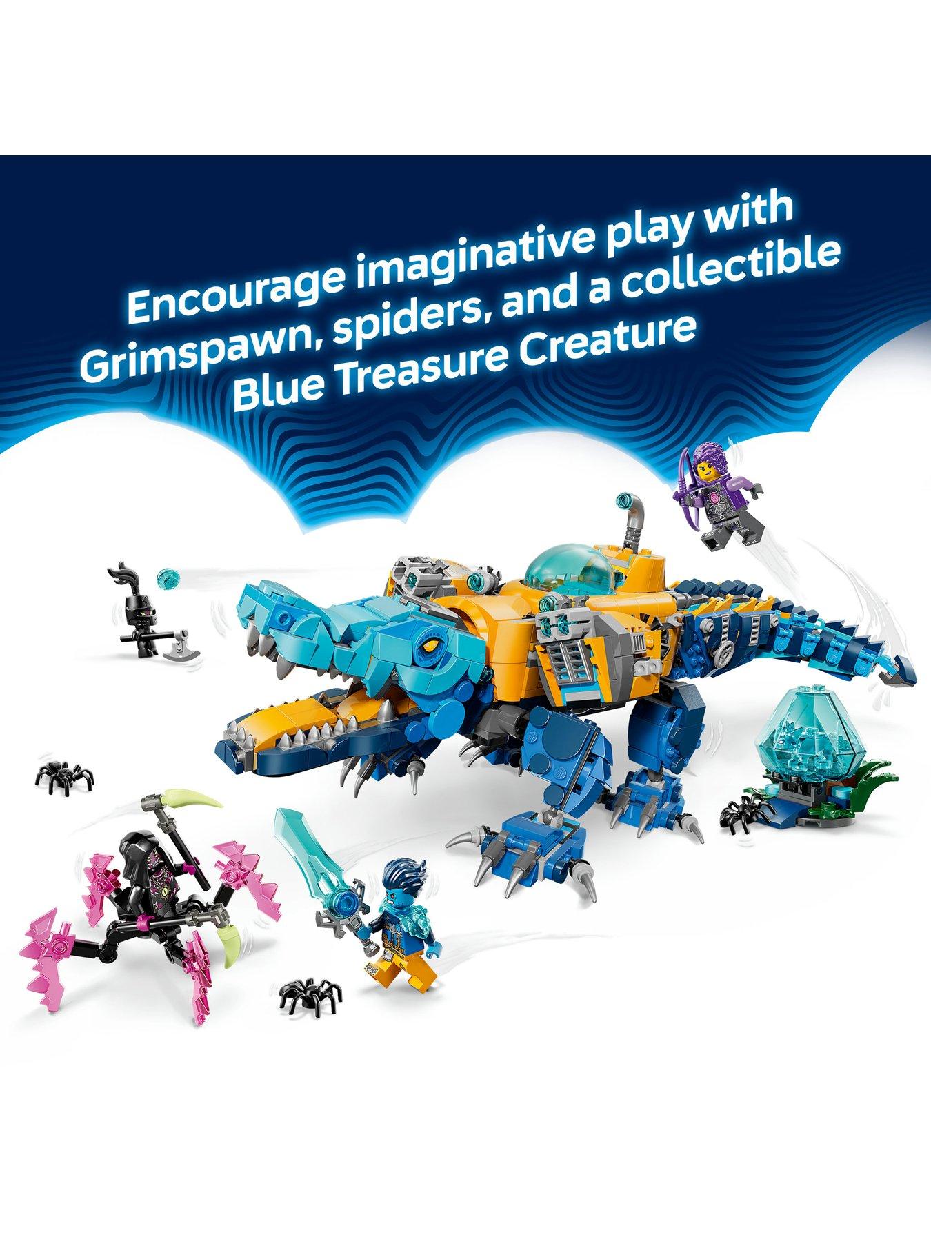 Image 6 of 8 of LEGO DreamZzz 2 in 1 Crocodile Submarine Toy 71512