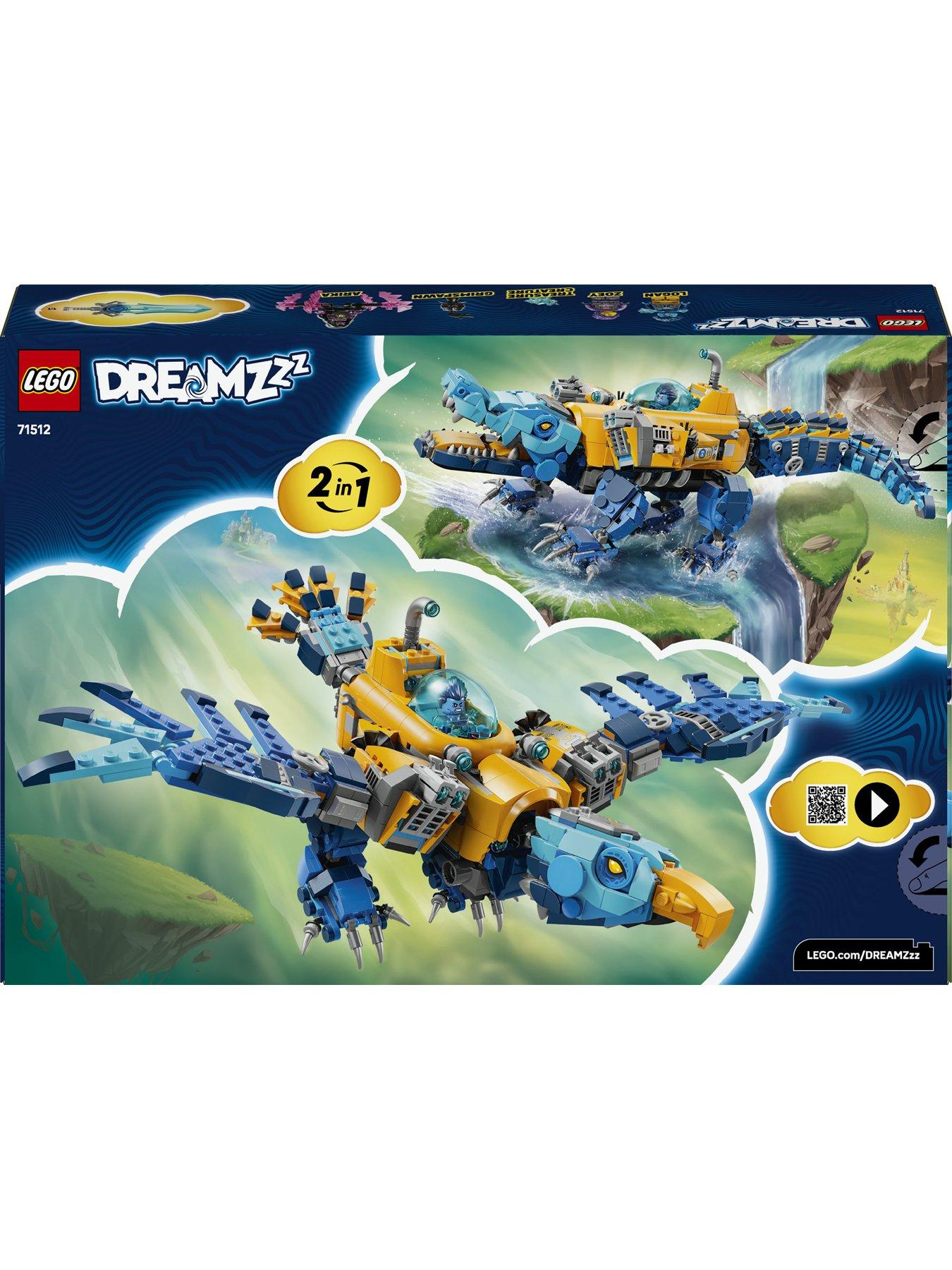 Image 7 of 8 of LEGO DreamZzz 2 in 1 Crocodile Submarine Toy 71512
