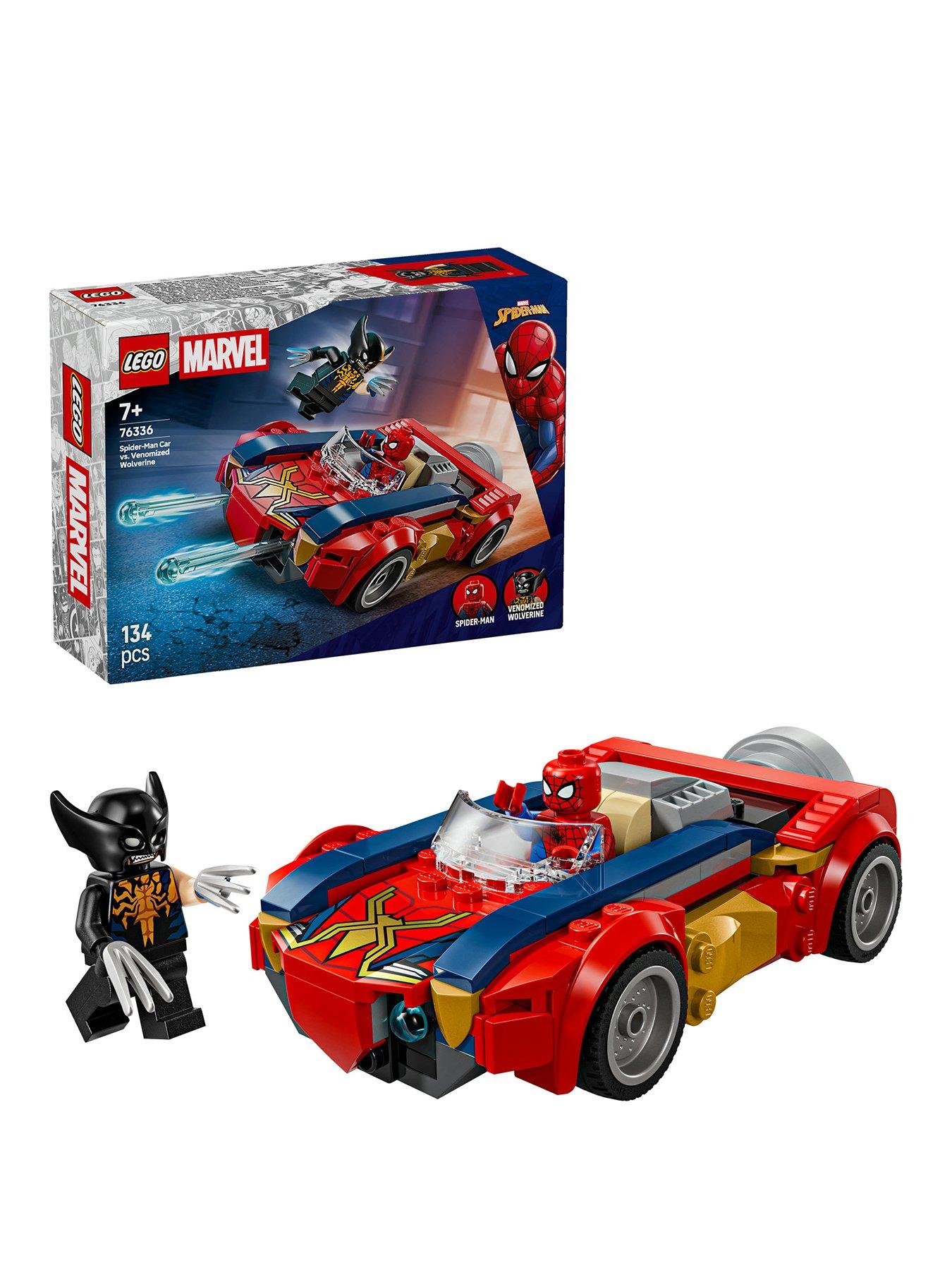 Image 1 of 8 of LEGO Super Heroes Spider-Man Car vs. Venomized Wolverine&nbsp;76336