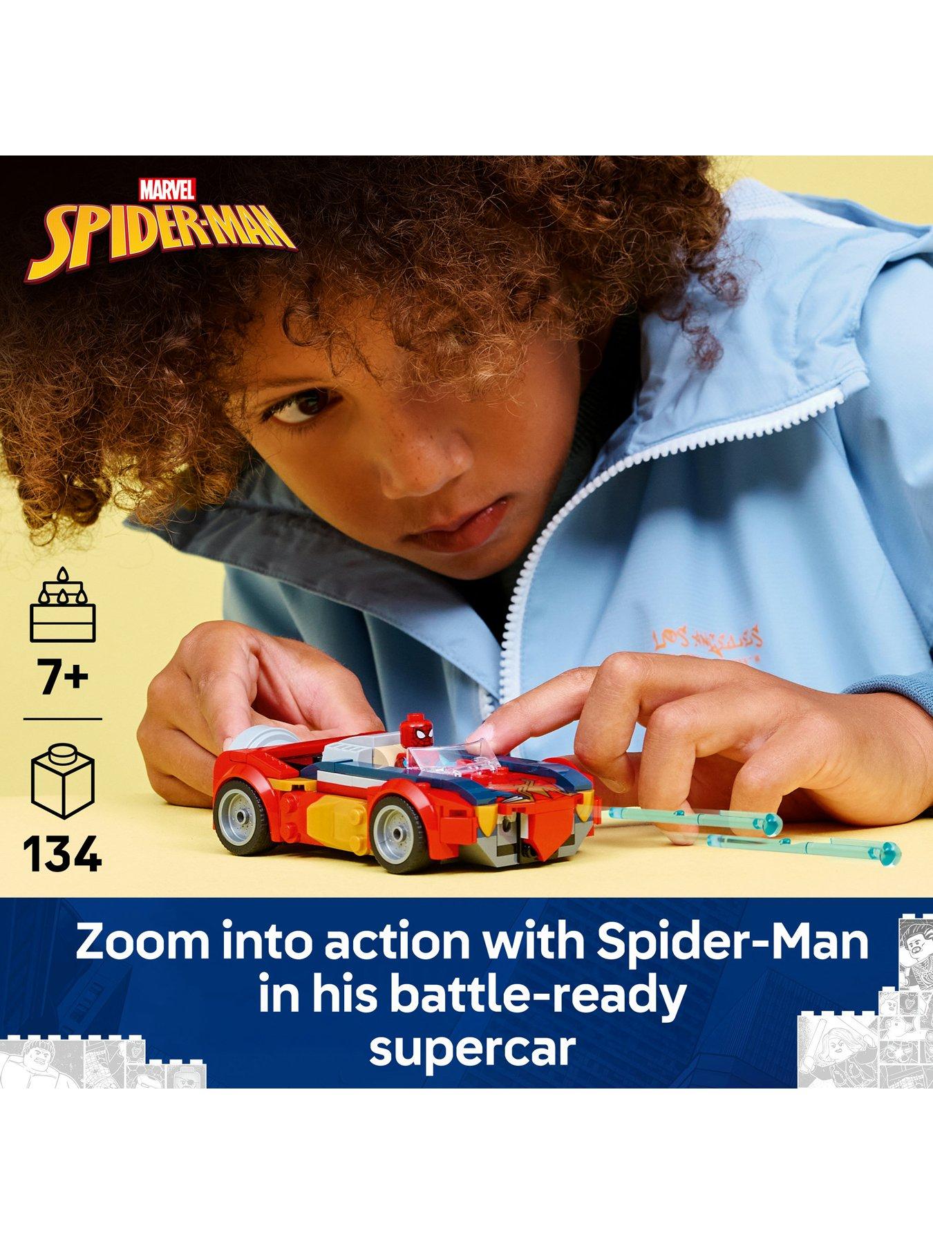 Image 2 of 8 of LEGO Super Heroes Spider-Man Car vs. Venomized Wolverine&nbsp;76336